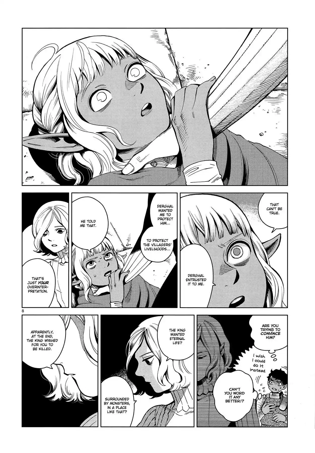 Dungeon Meshi Ch. 55 On the 1st Level, Part III