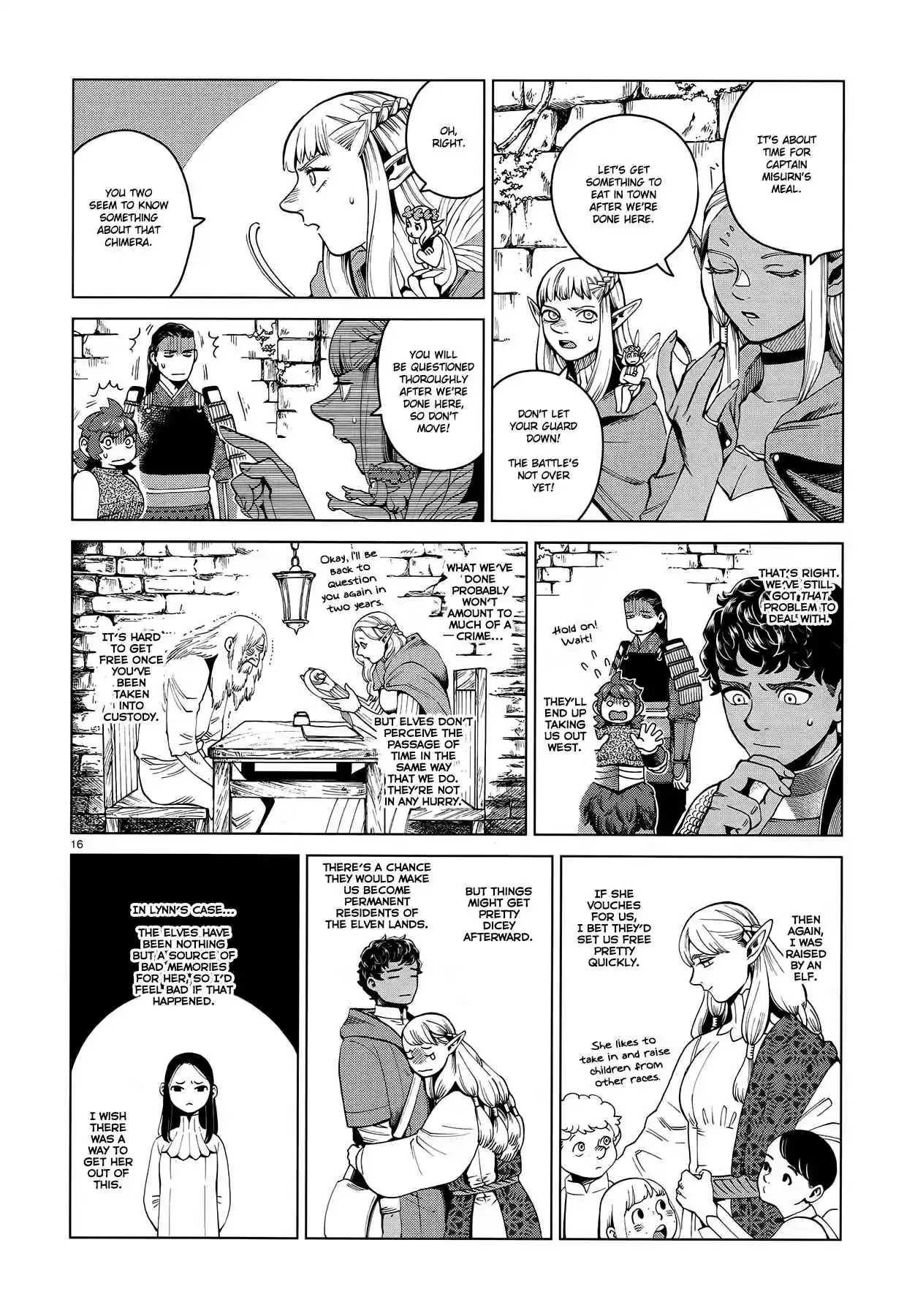 Dungeon Meshi Ch. 55 On the 1st Level, Part III