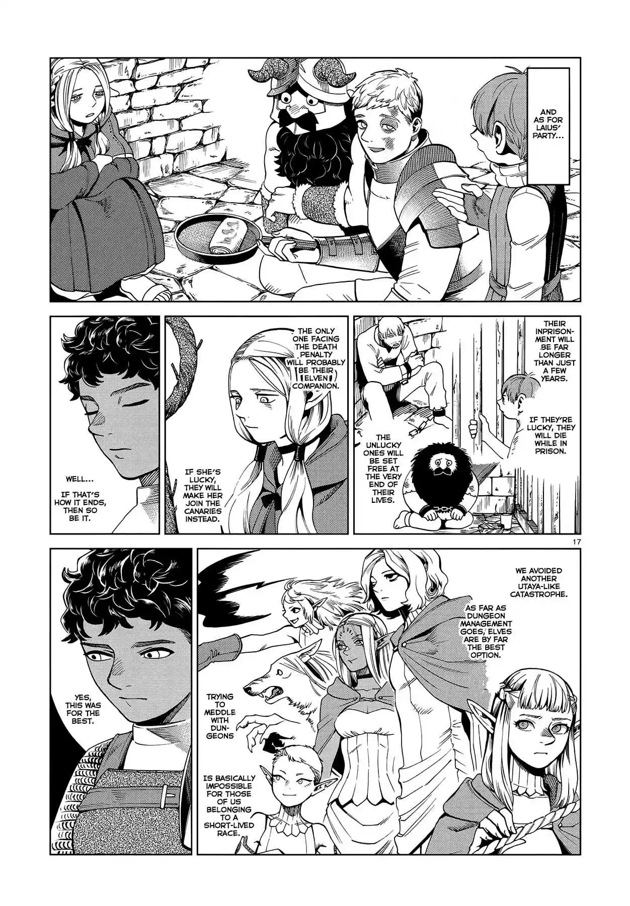 Dungeon Meshi Ch. 55 On the 1st Level, Part III