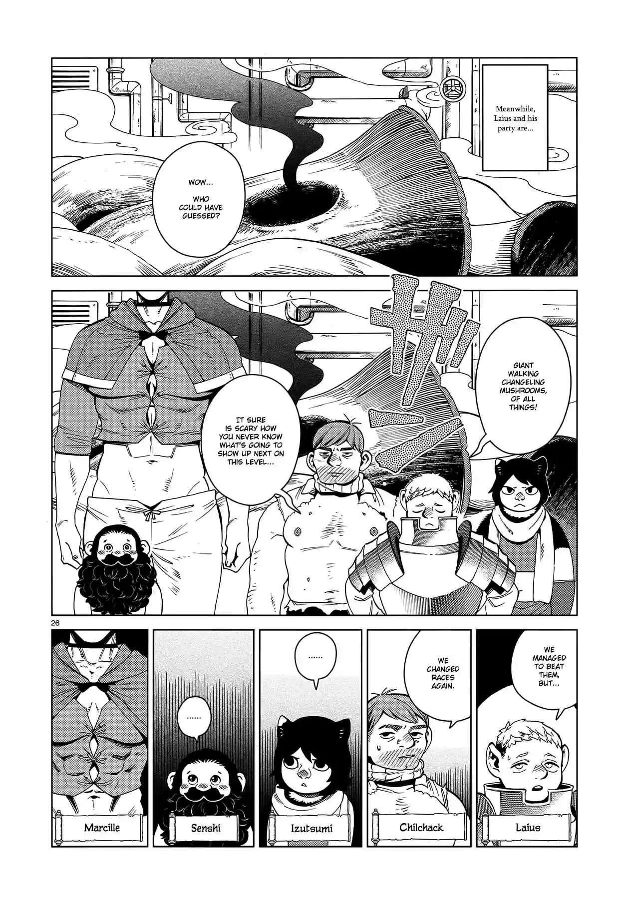 Dungeon Meshi Ch. 55 On the 1st Level, Part III