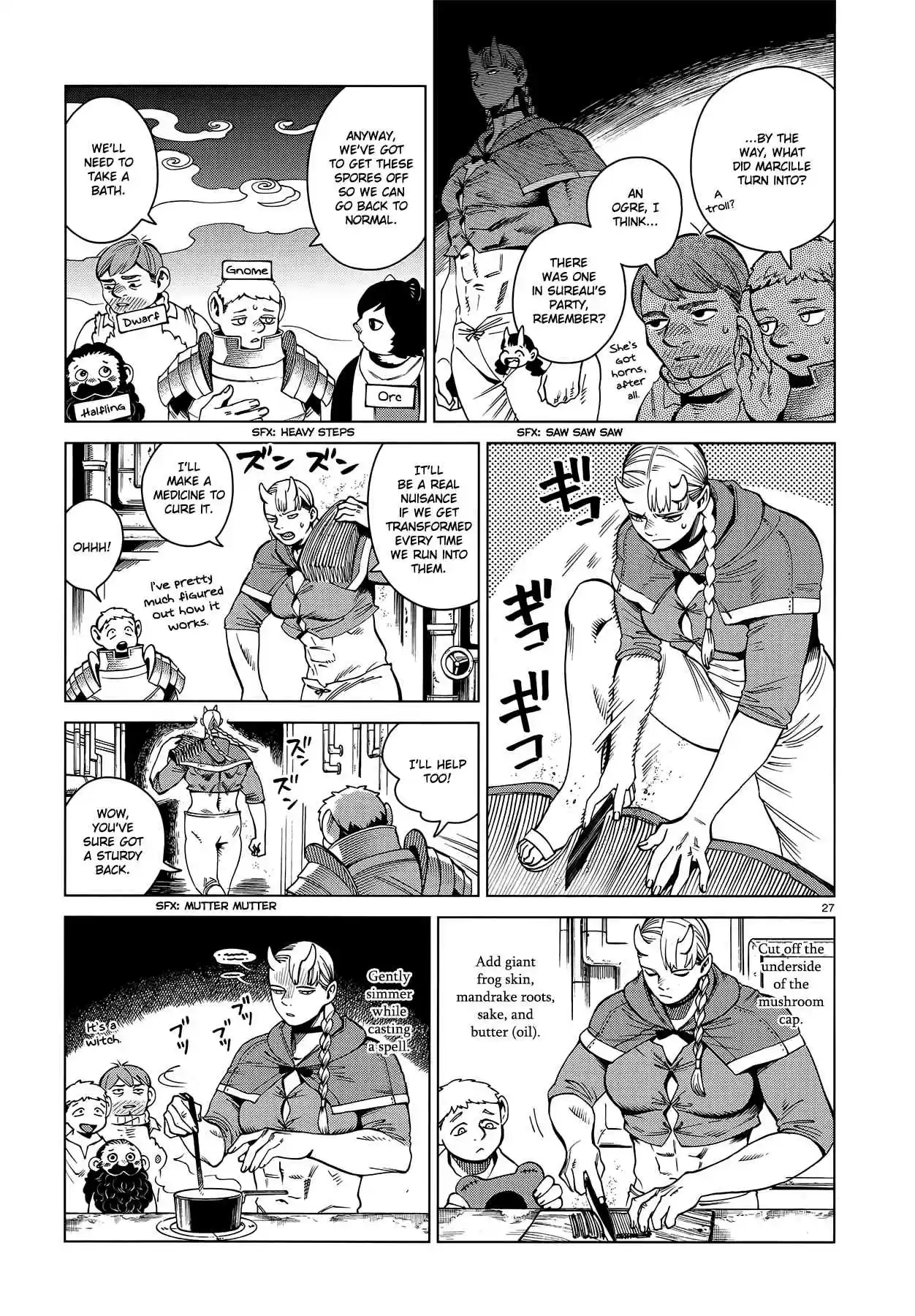 Dungeon Meshi Ch. 55 On the 1st Level, Part III