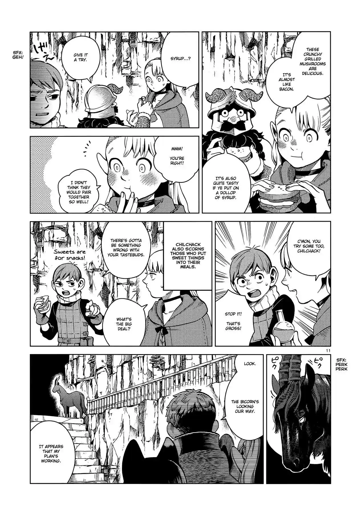 Dungeon Meshi Ch. 56 Bicorn