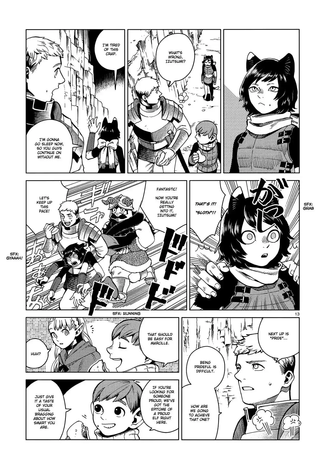 Dungeon Meshi Ch. 56 Bicorn