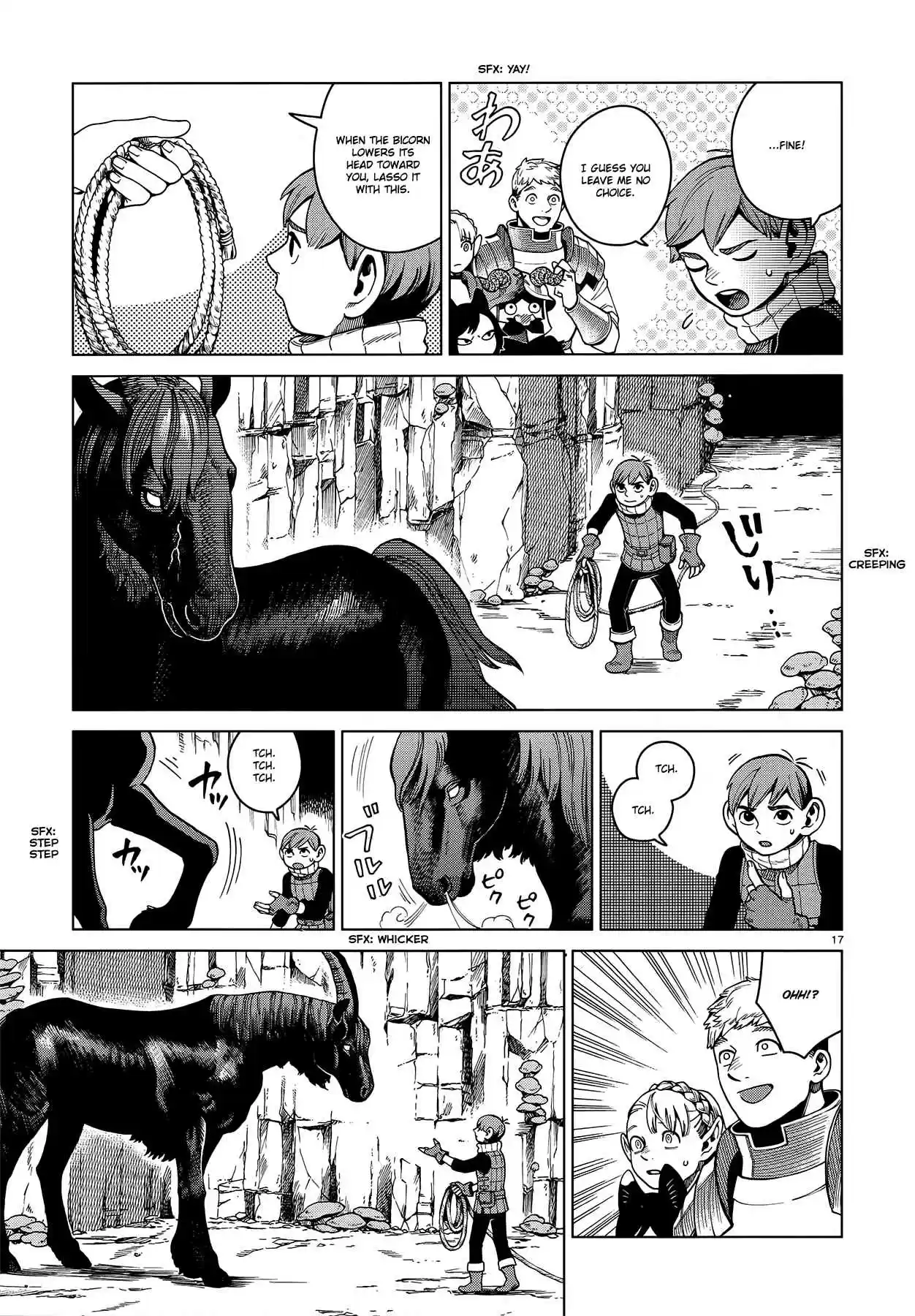 Dungeon Meshi Ch. 56 Bicorn