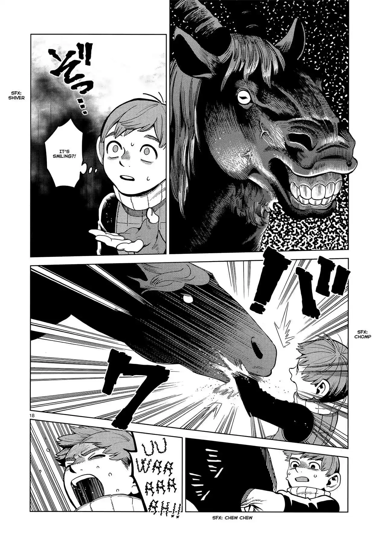 Dungeon Meshi Ch. 56 Bicorn
