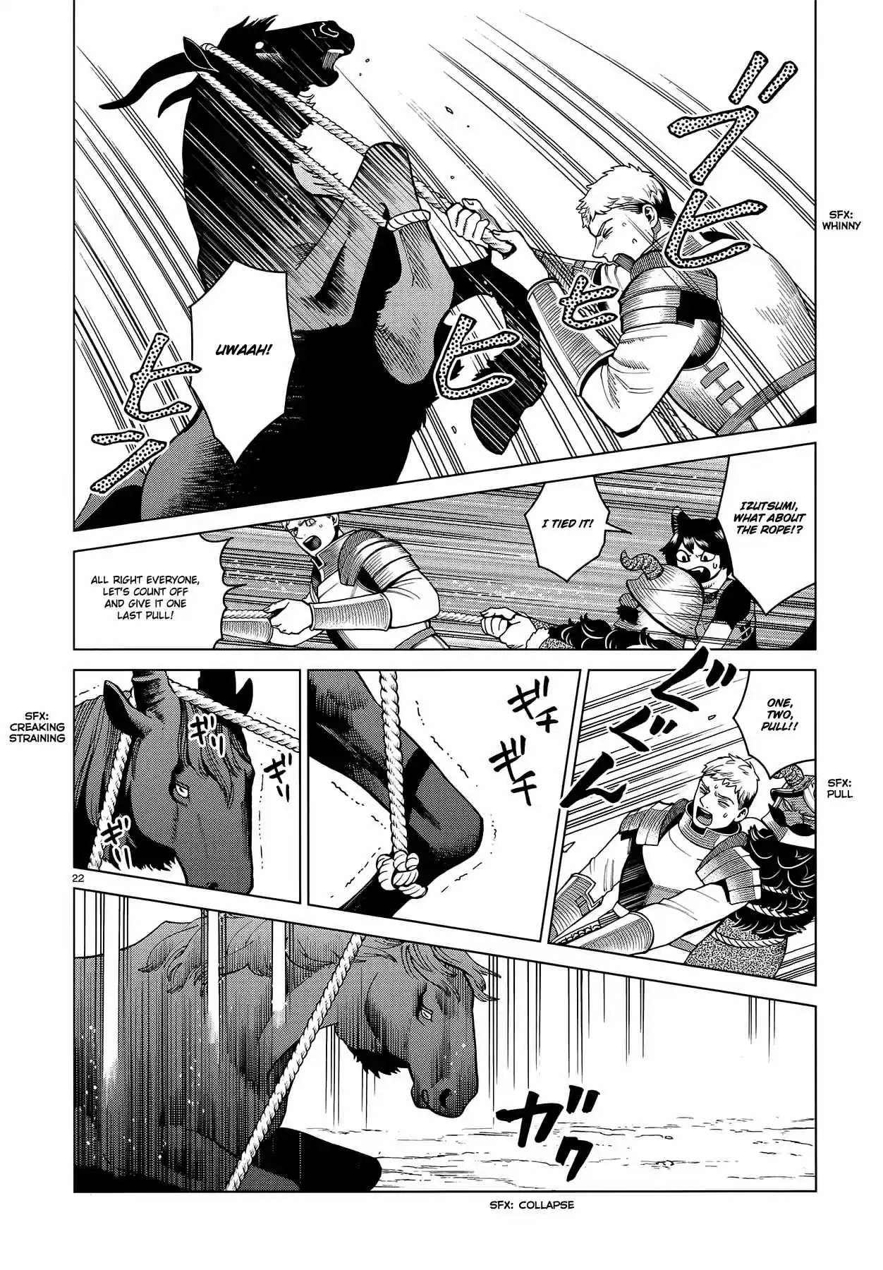 Dungeon Meshi Ch. 56 Bicorn