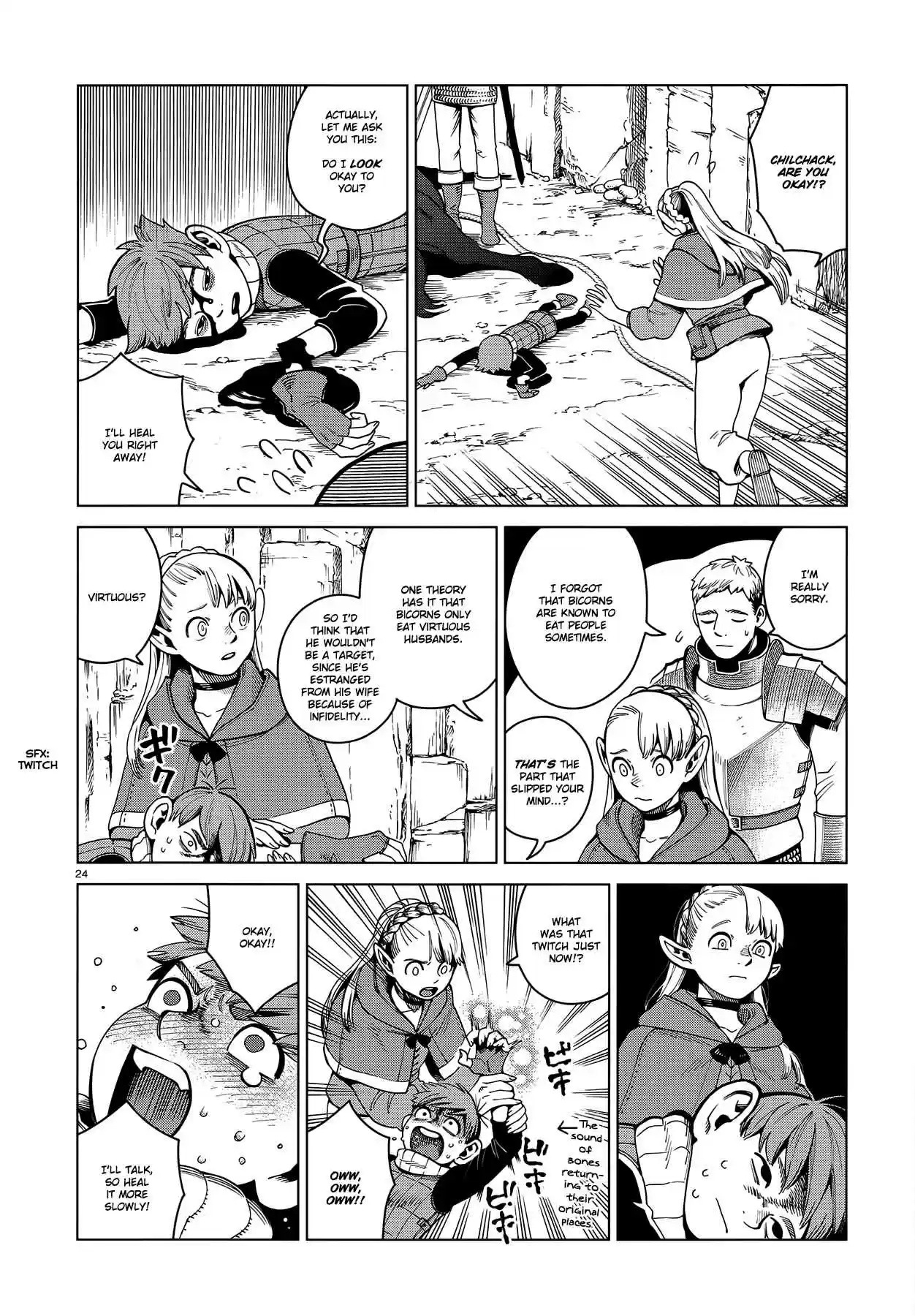 Dungeon Meshi Ch. 56 Bicorn