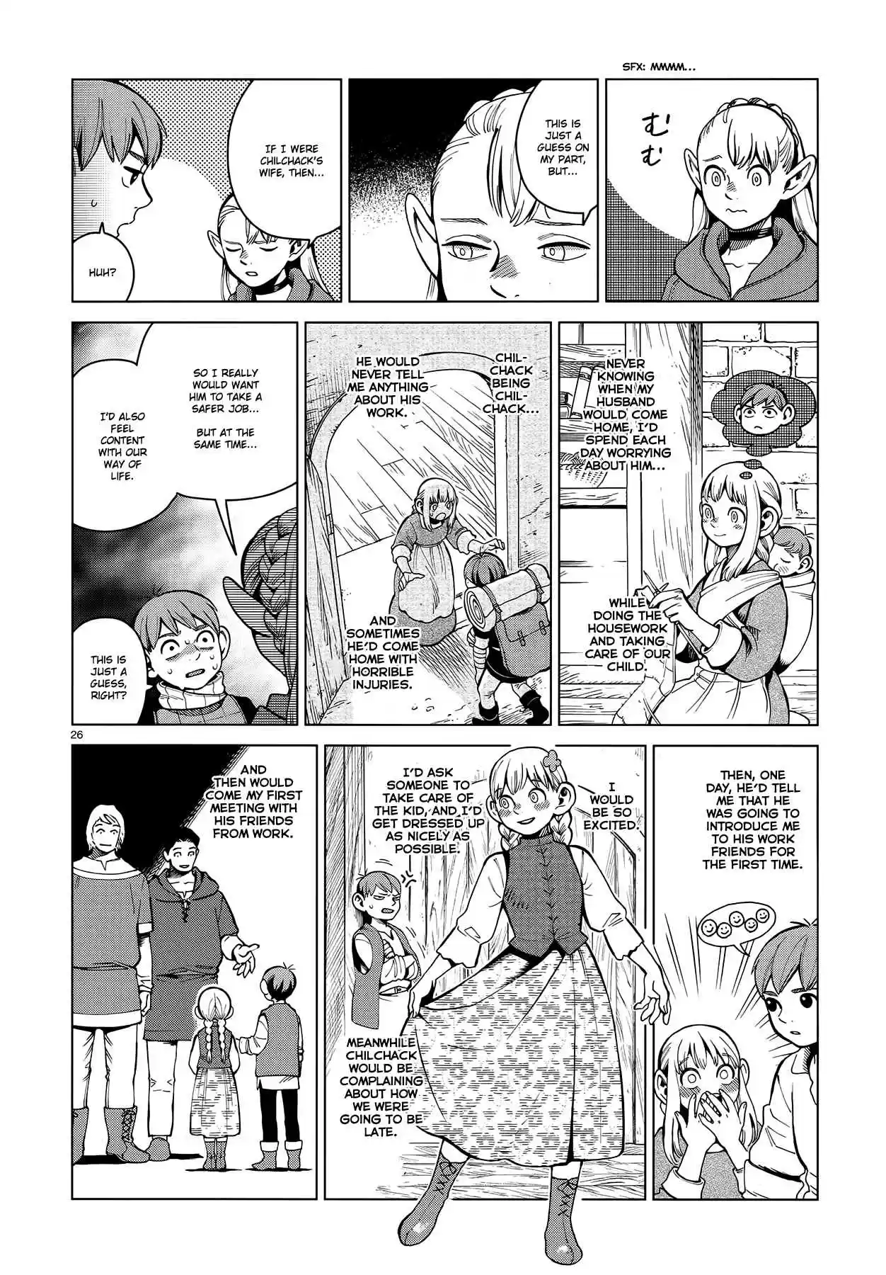 Dungeon Meshi Ch. 56 Bicorn