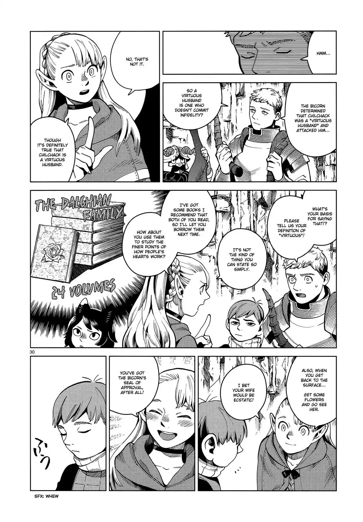 Dungeon Meshi Ch. 56 Bicorn