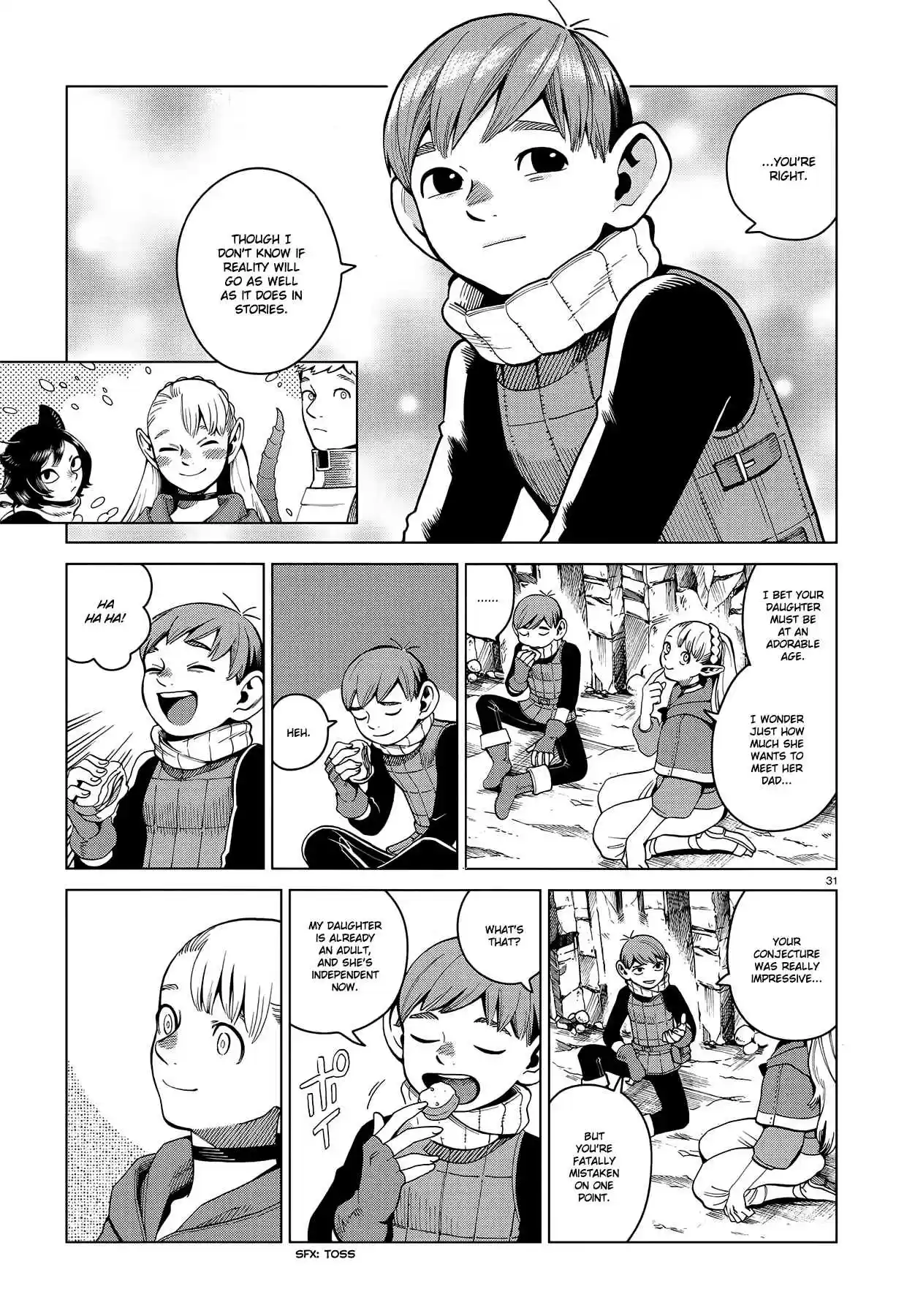 Dungeon Meshi Ch. 56 Bicorn