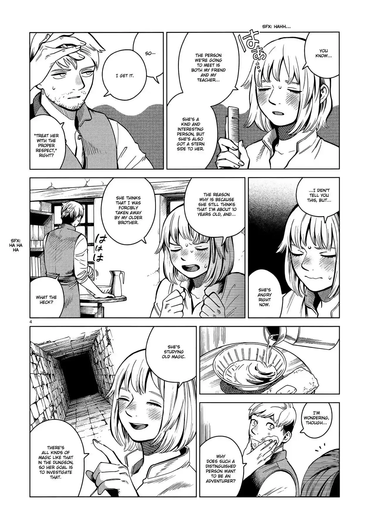 Dungeon Meshi Ch. 57 Stewed Head