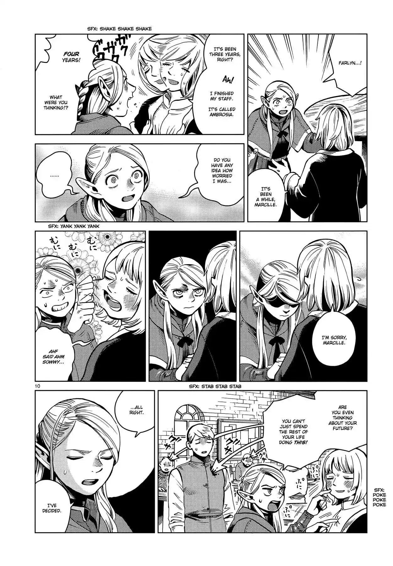 Dungeon Meshi Ch. 57 Stewed Head