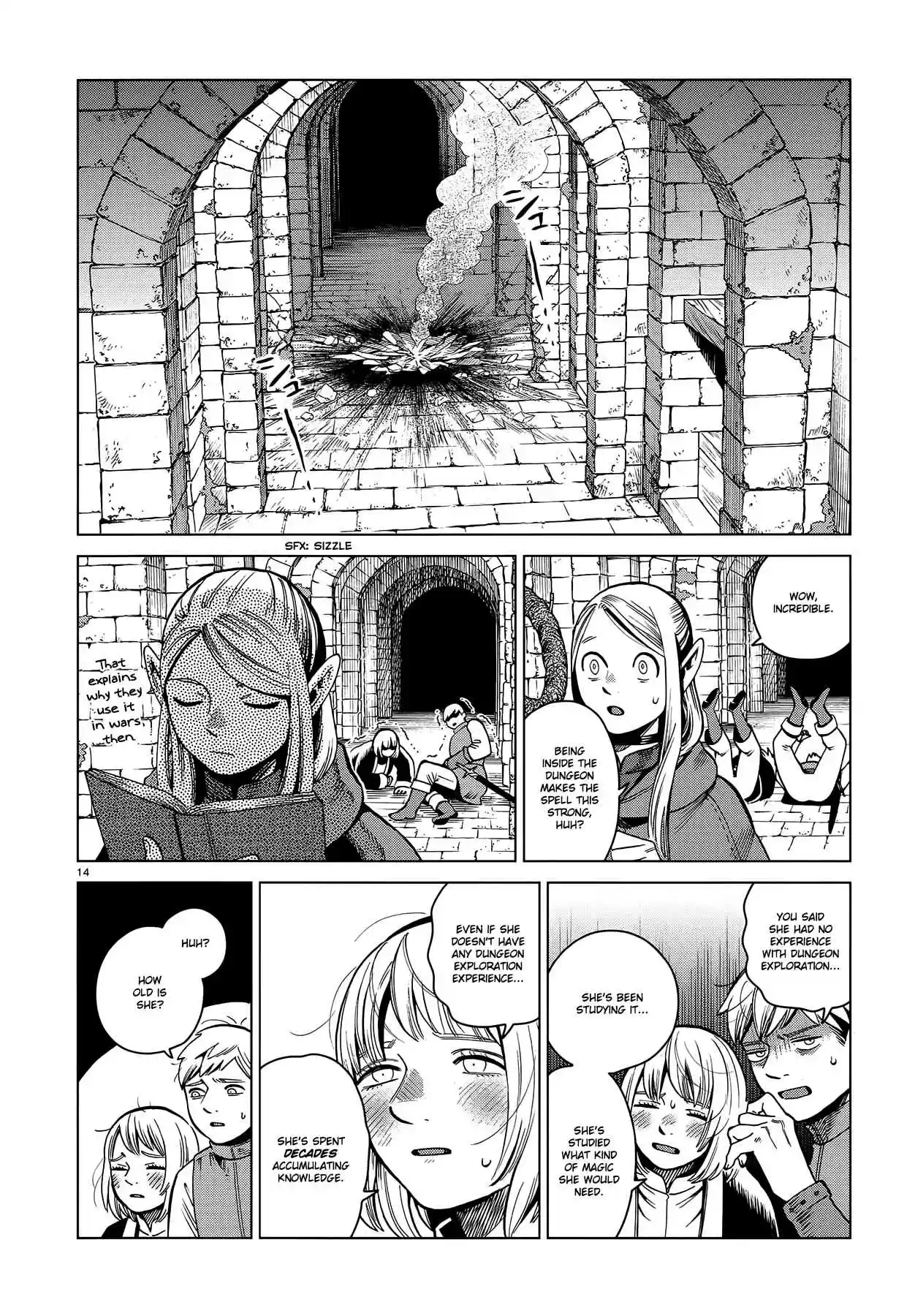 Dungeon Meshi Ch. 57 Stewed Head