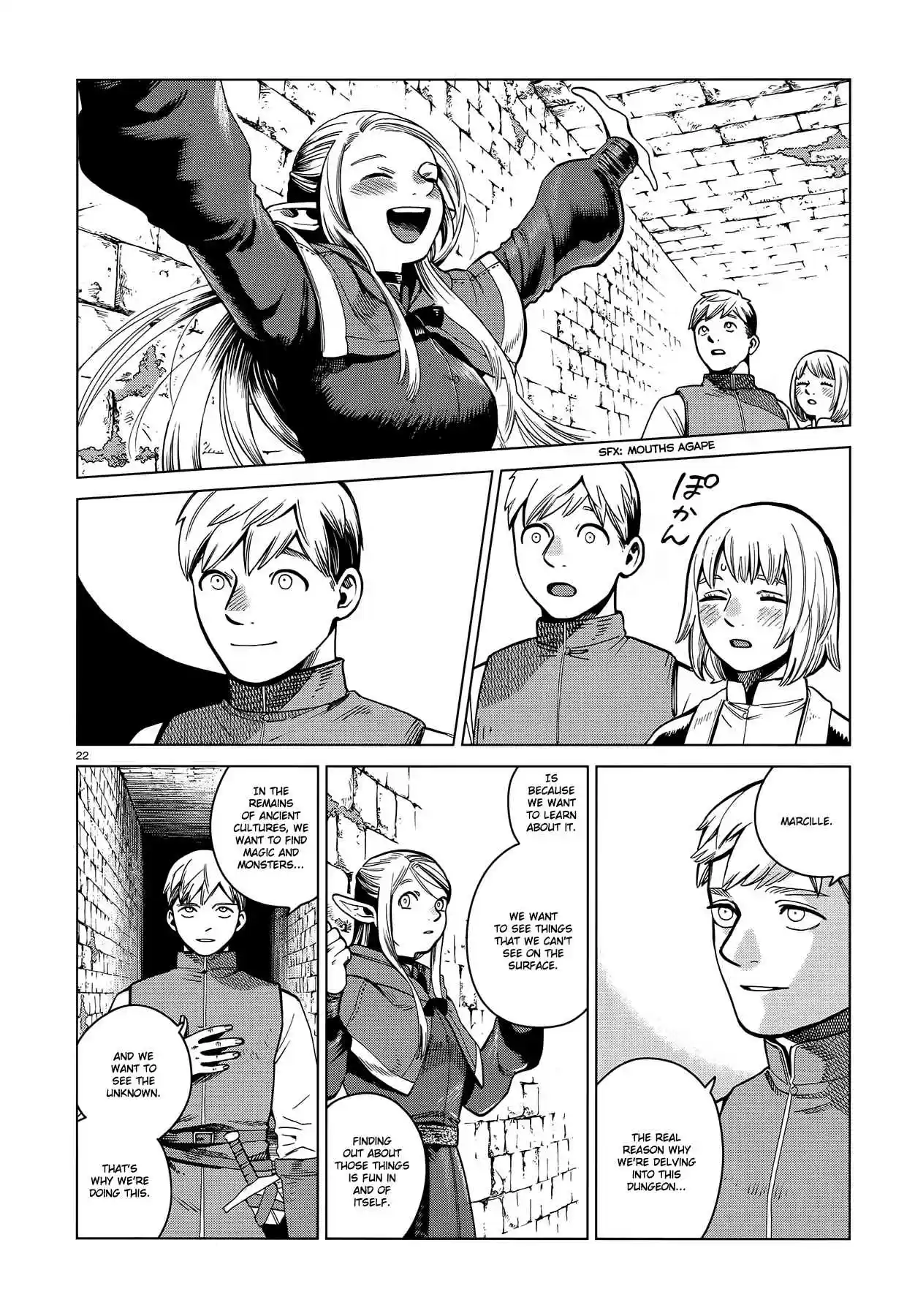 Dungeon Meshi Ch. 57 Stewed Head