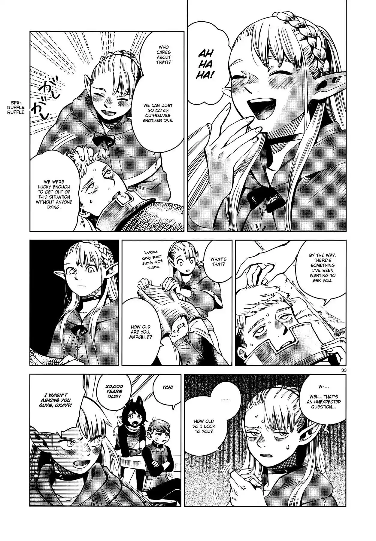 Dungeon Meshi Ch. 57 Stewed Head