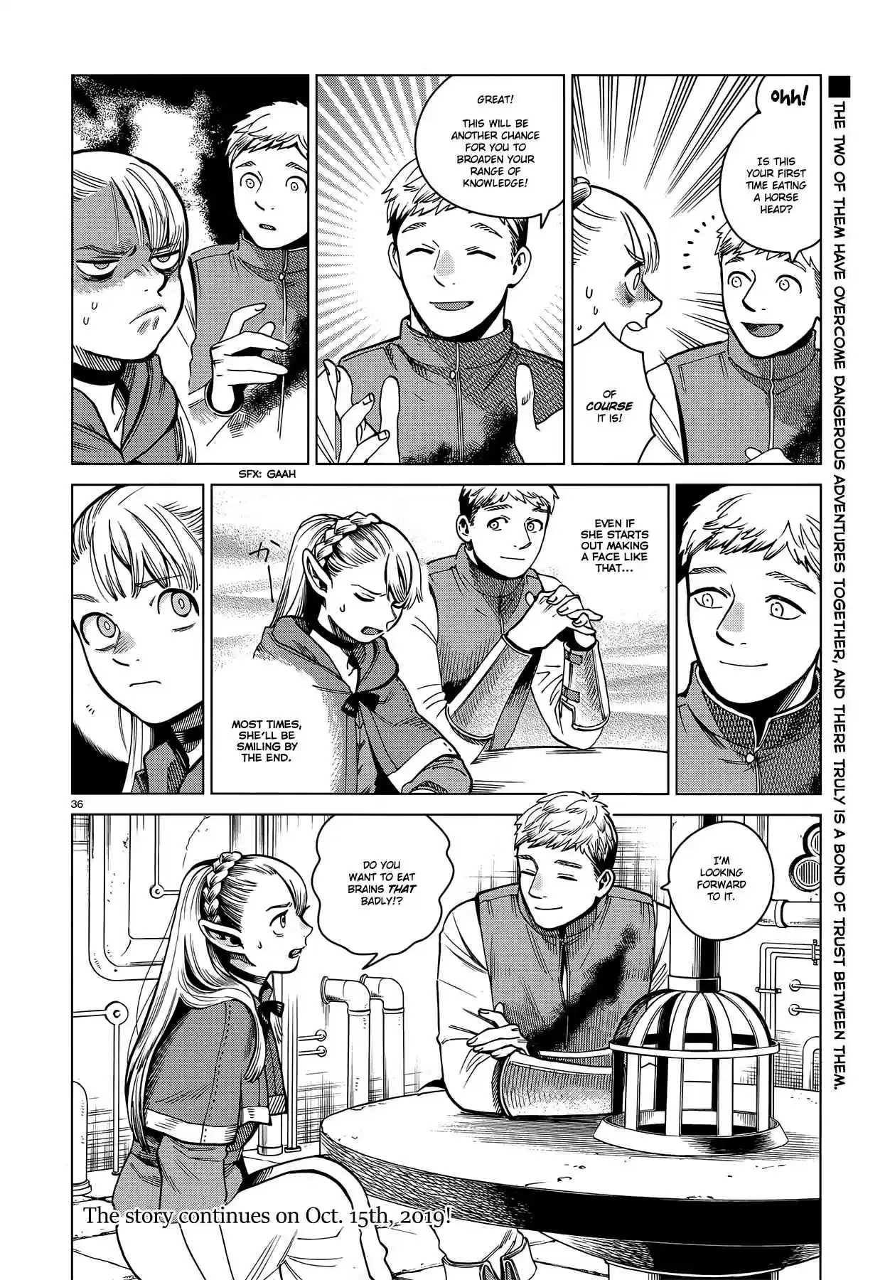Dungeon Meshi Ch. 57 Stewed Head