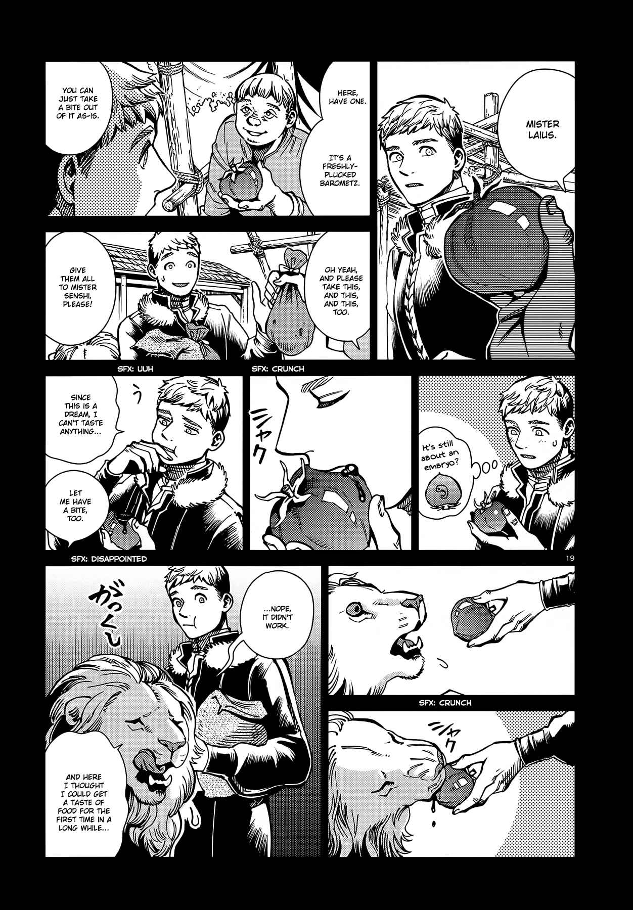 Dungeon Meshi Ch. 60 Winged Lion