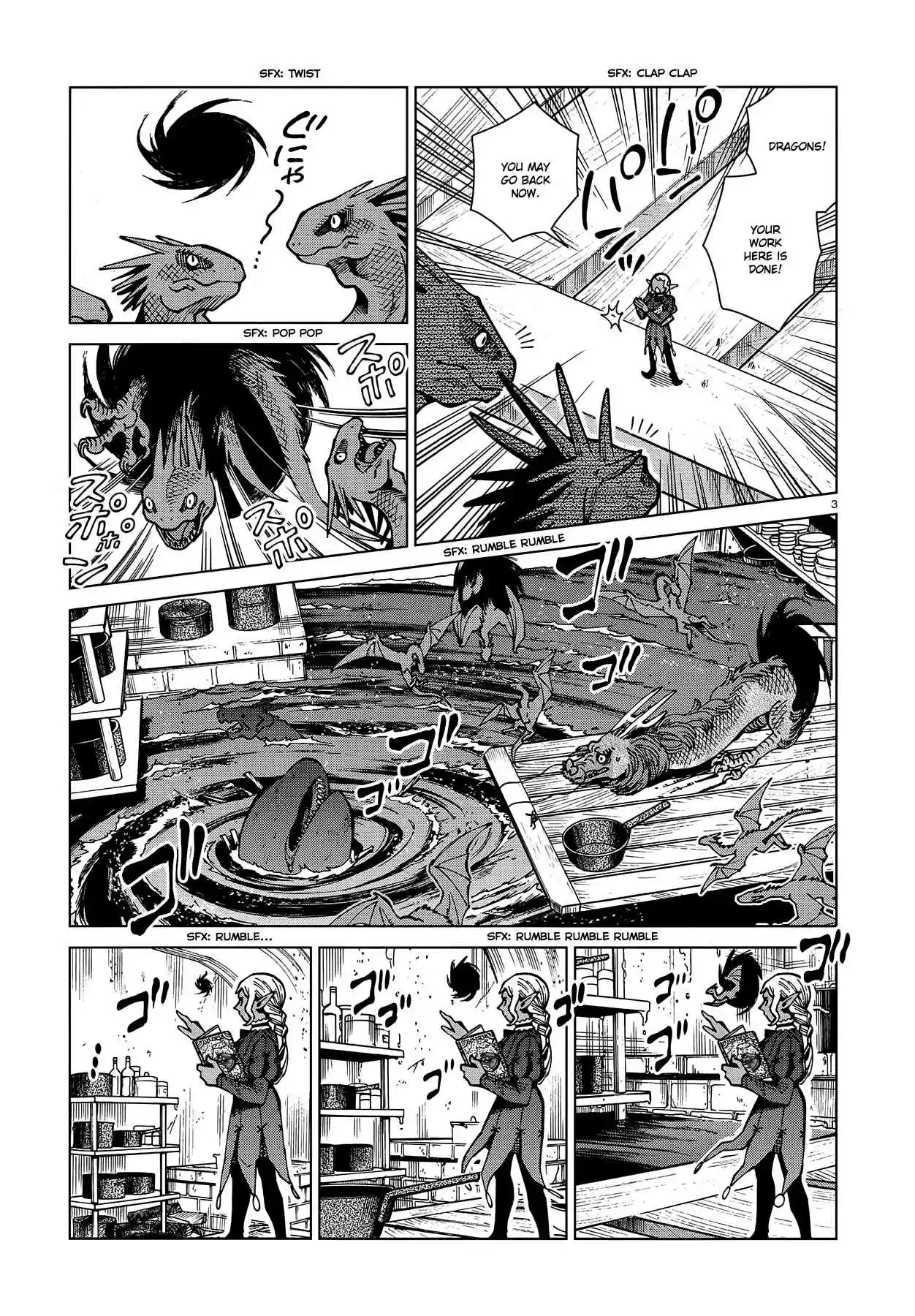 Dungeon Meshi Ch. 72 Thistle V