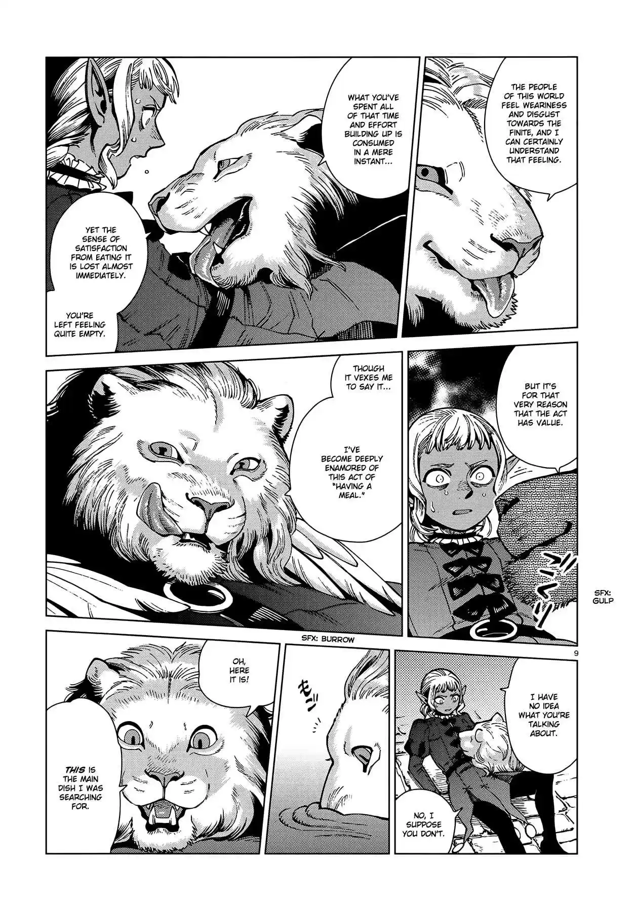 Dungeon Meshi Ch. 72 Thistle V