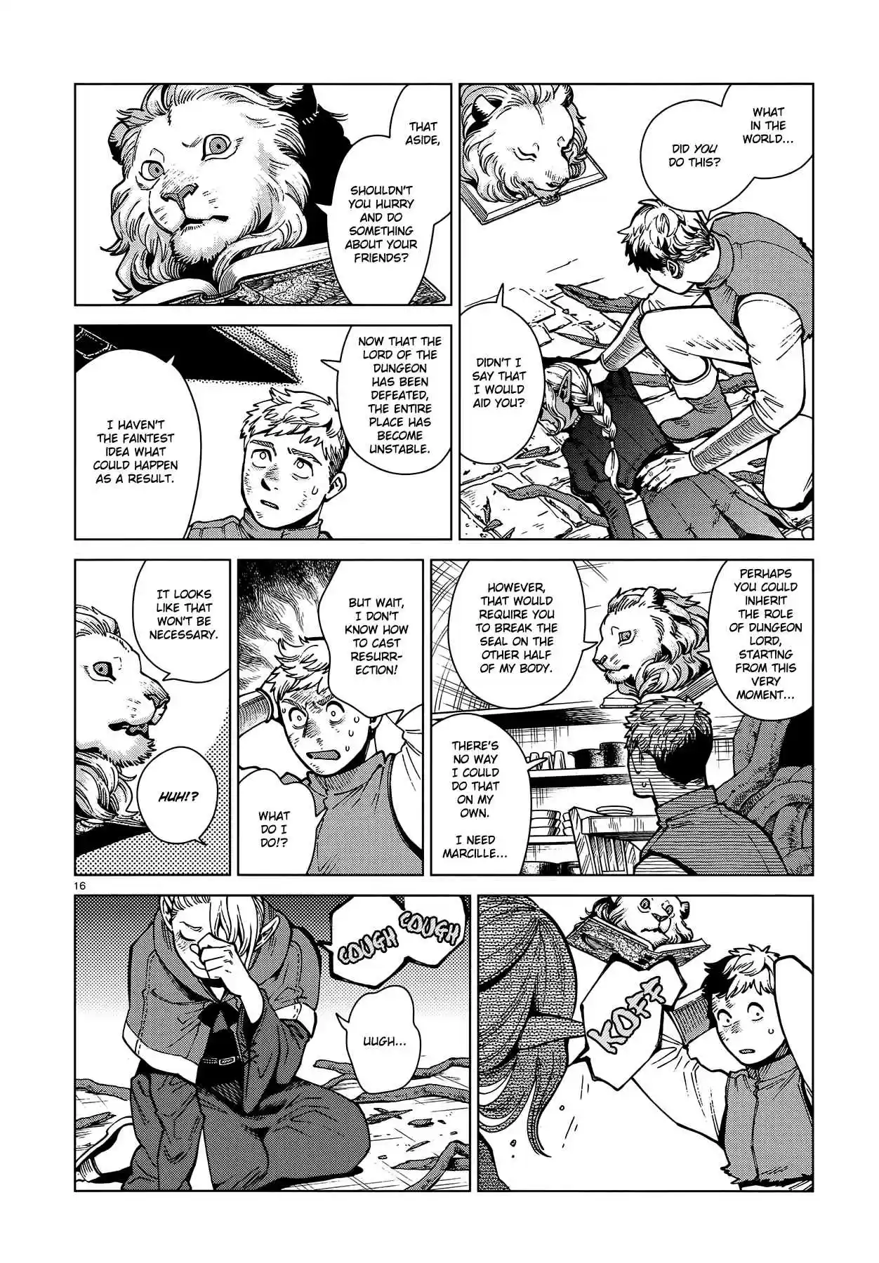 Dungeon Meshi Ch. 72 Thistle V