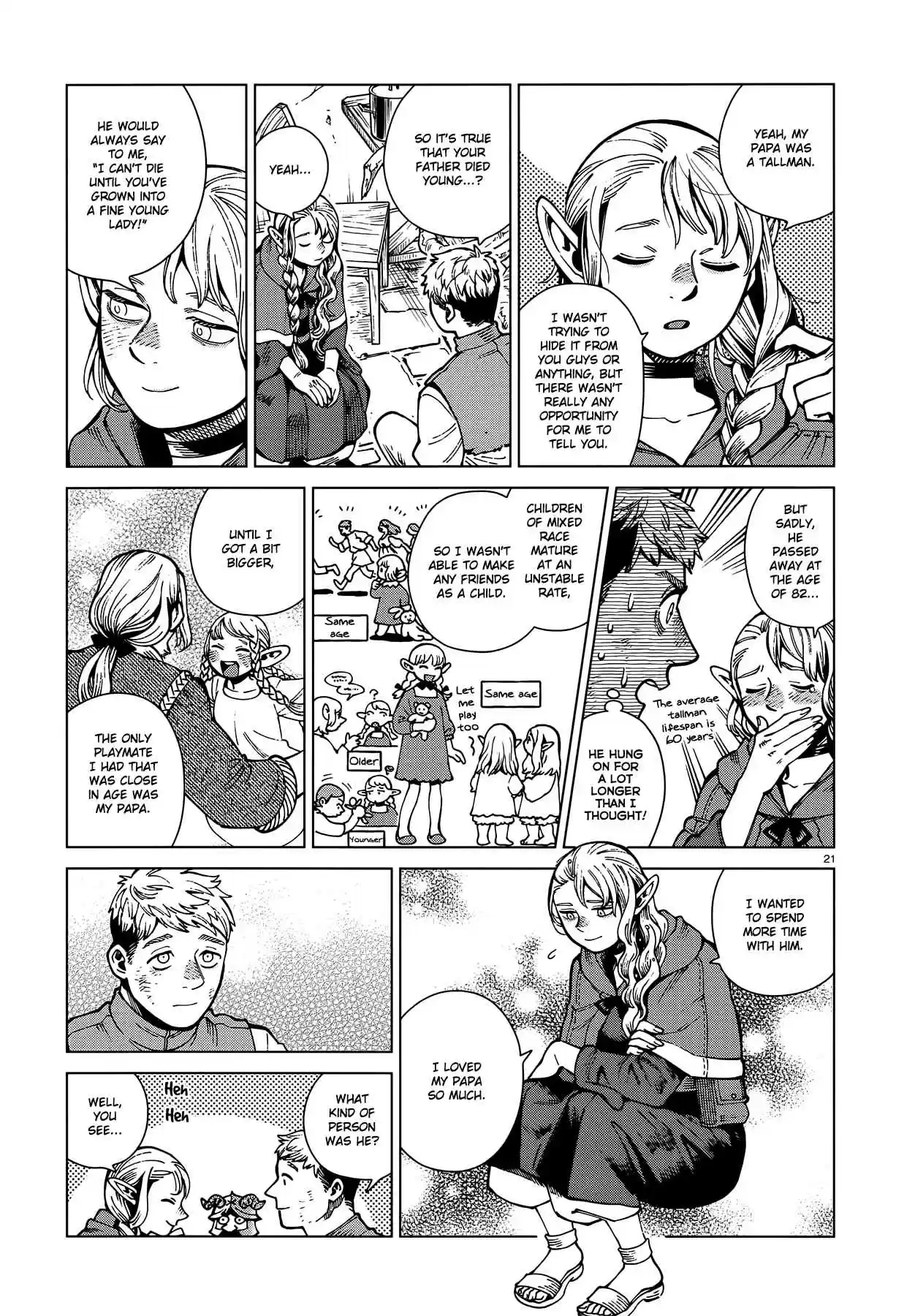 Dungeon Meshi Ch. 72 Thistle V