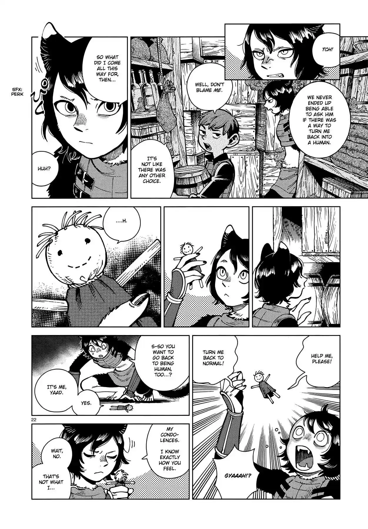 Dungeon Meshi Ch. 72 Thistle V