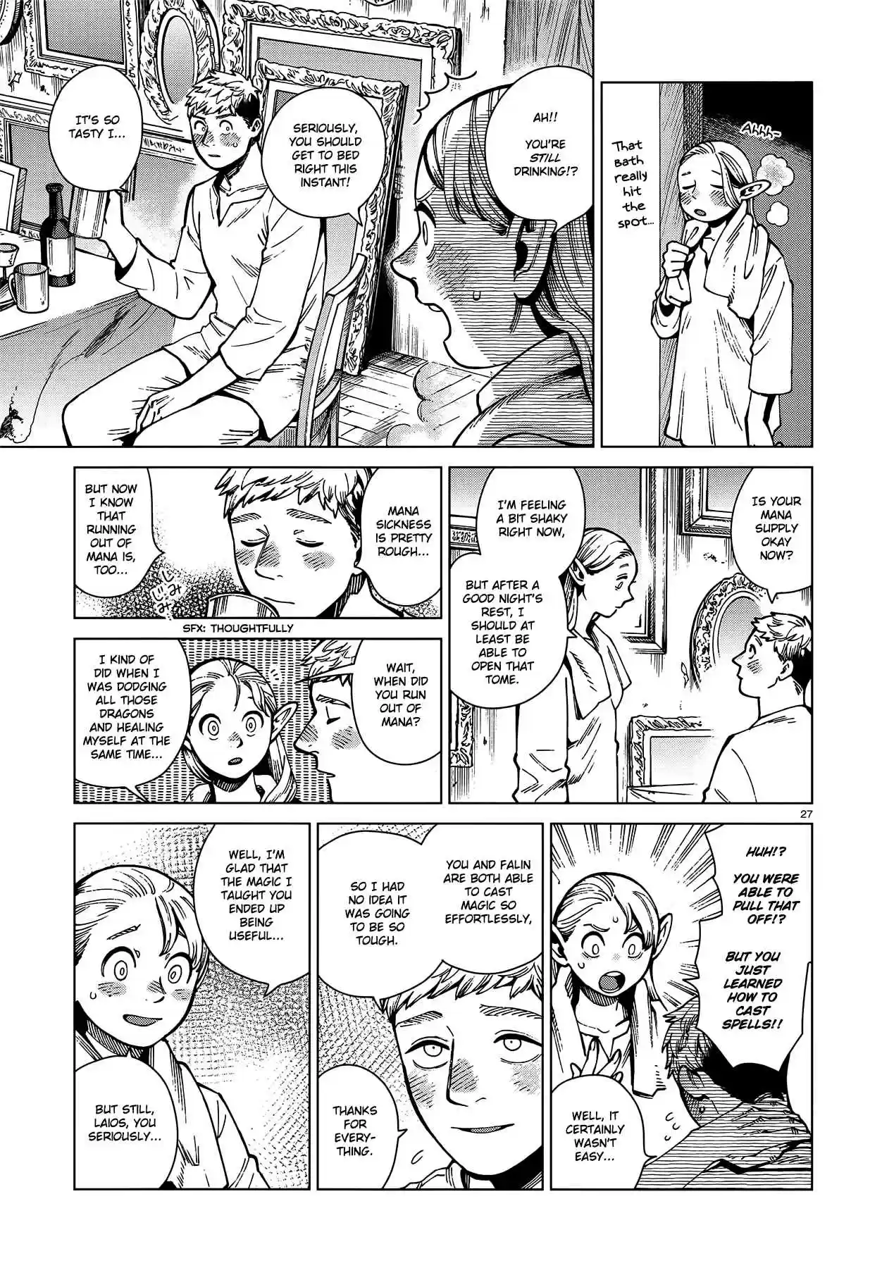 Dungeon Meshi Ch. 72 Thistle V