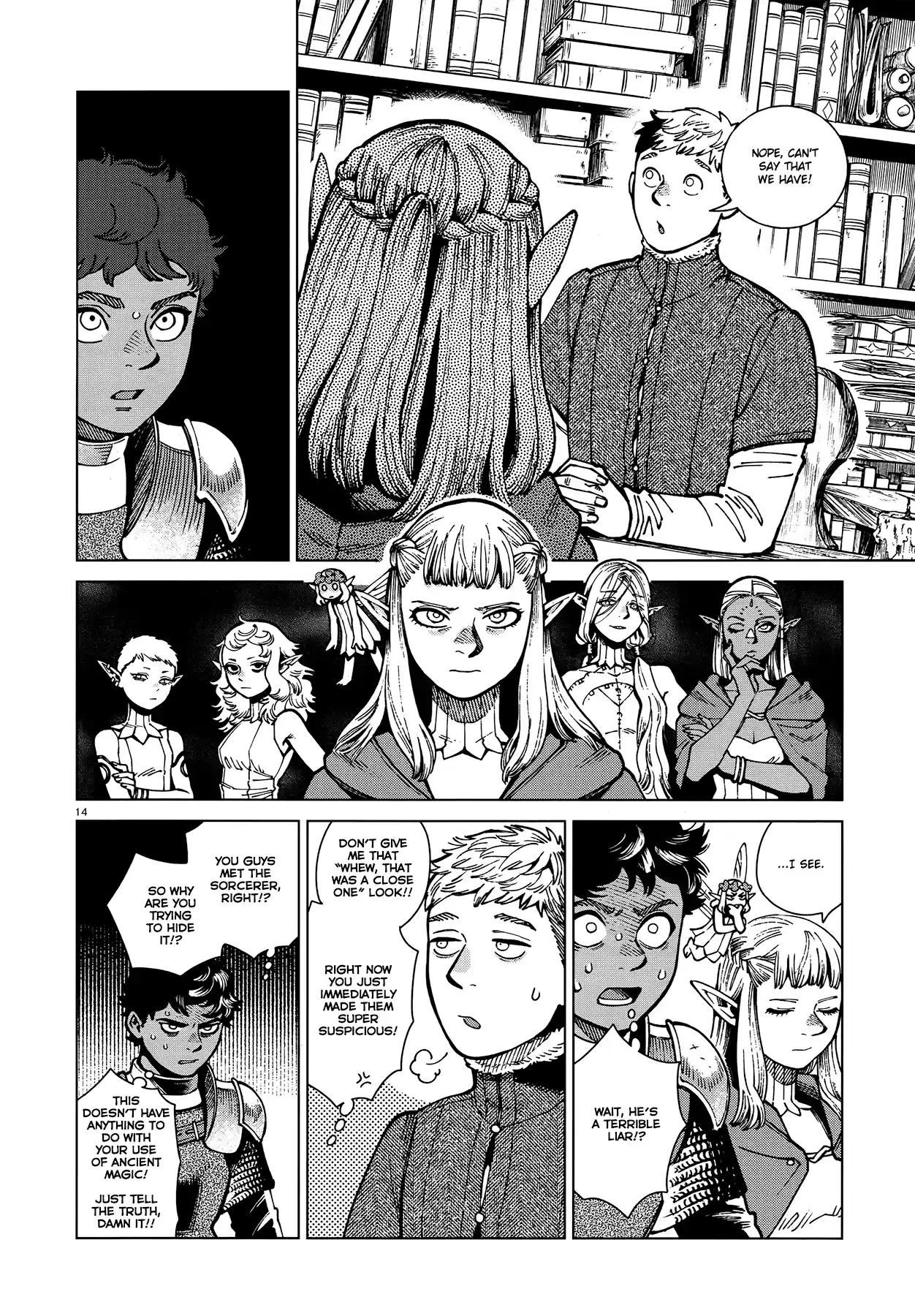 Dungeon Meshi Chapter 73