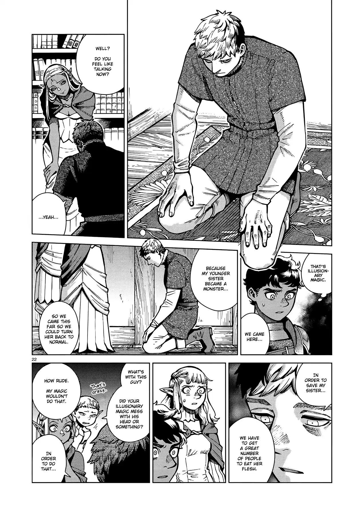 Dungeon Meshi Chapter 73