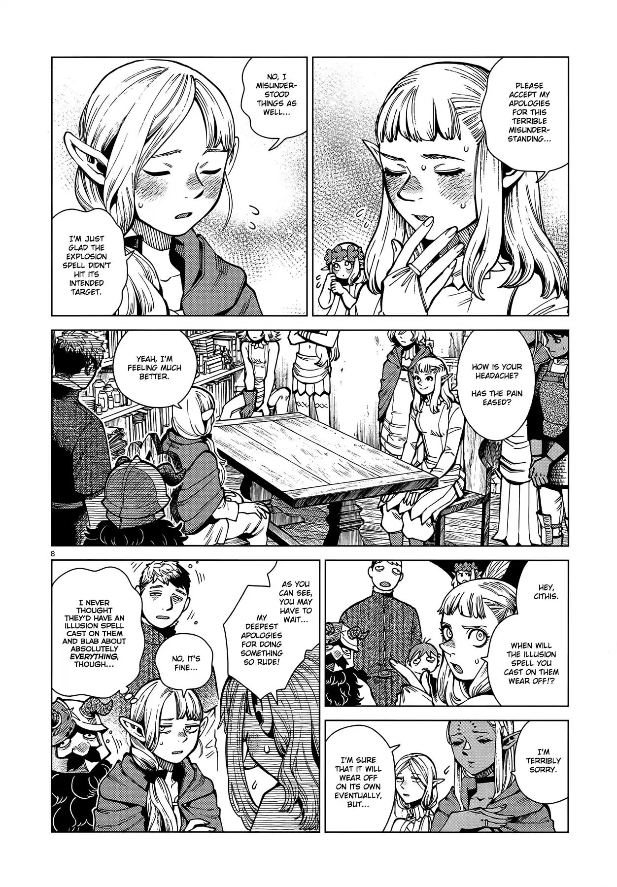 Dungeon Meshi Chapter 74
