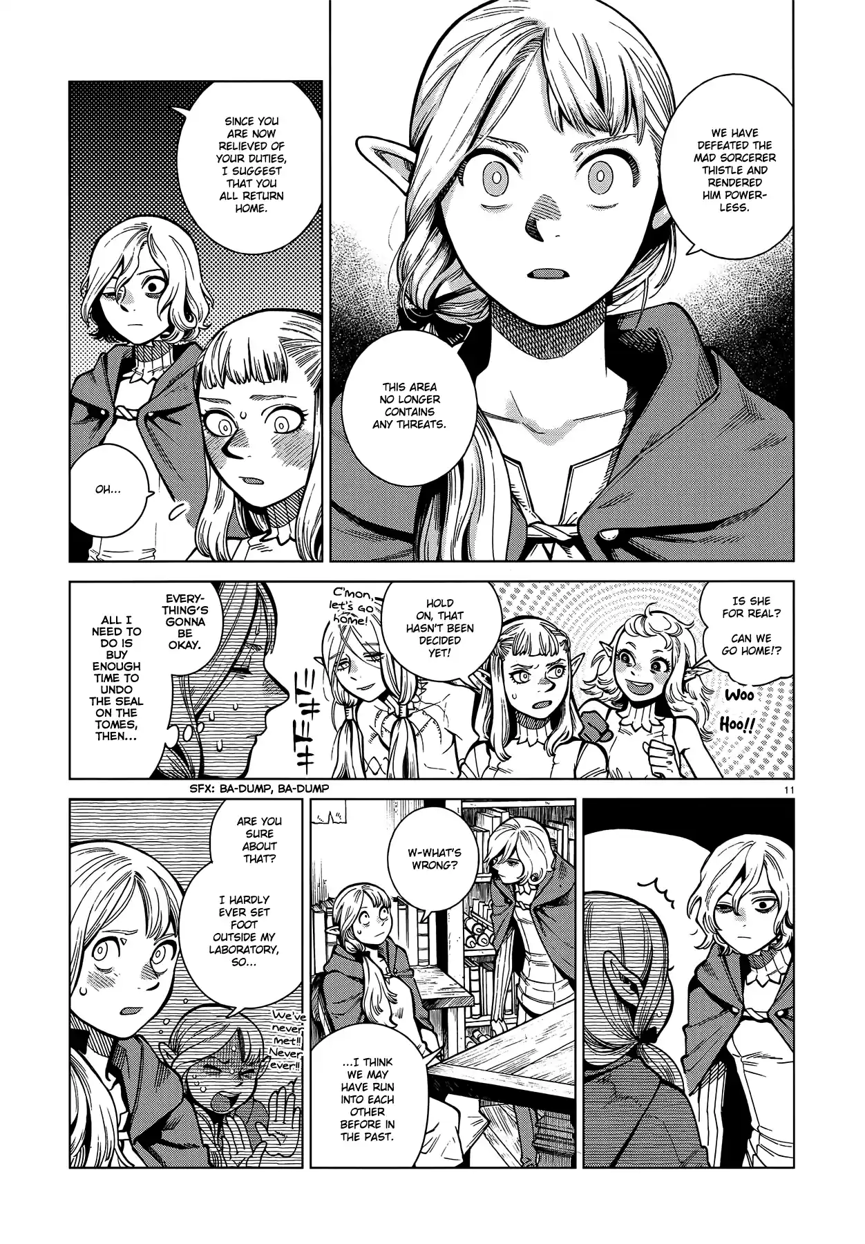 Dungeon Meshi Chapter 74