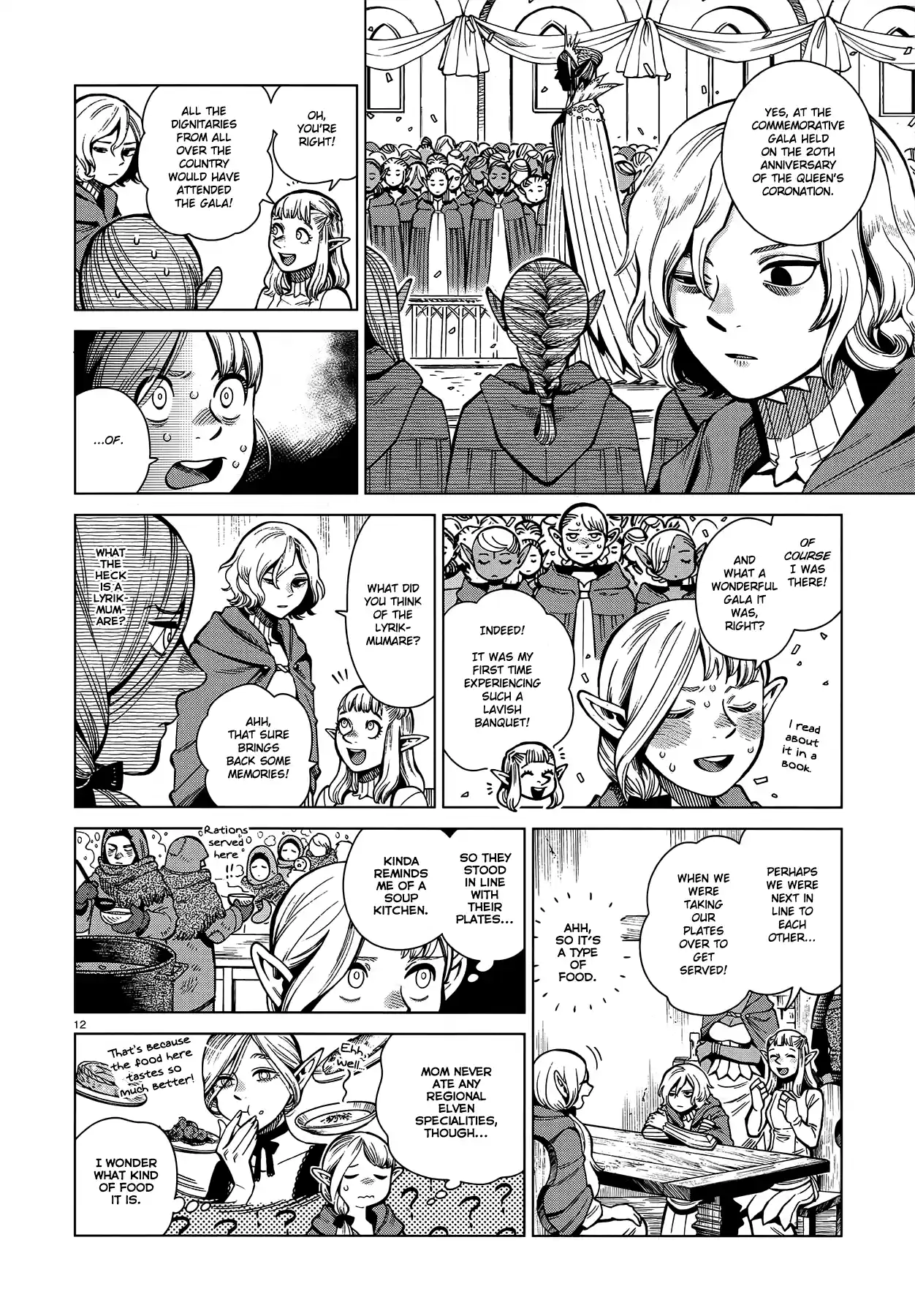 Dungeon Meshi Chapter 74