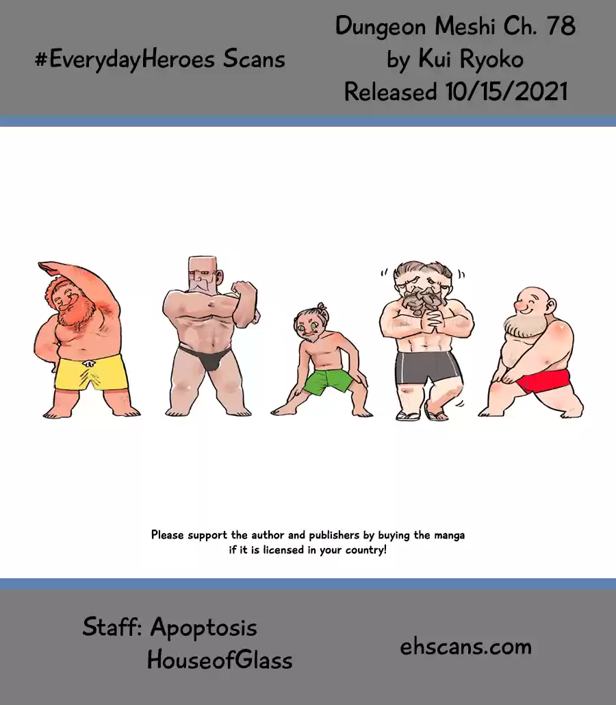Dungeon Meshi Chapter 78