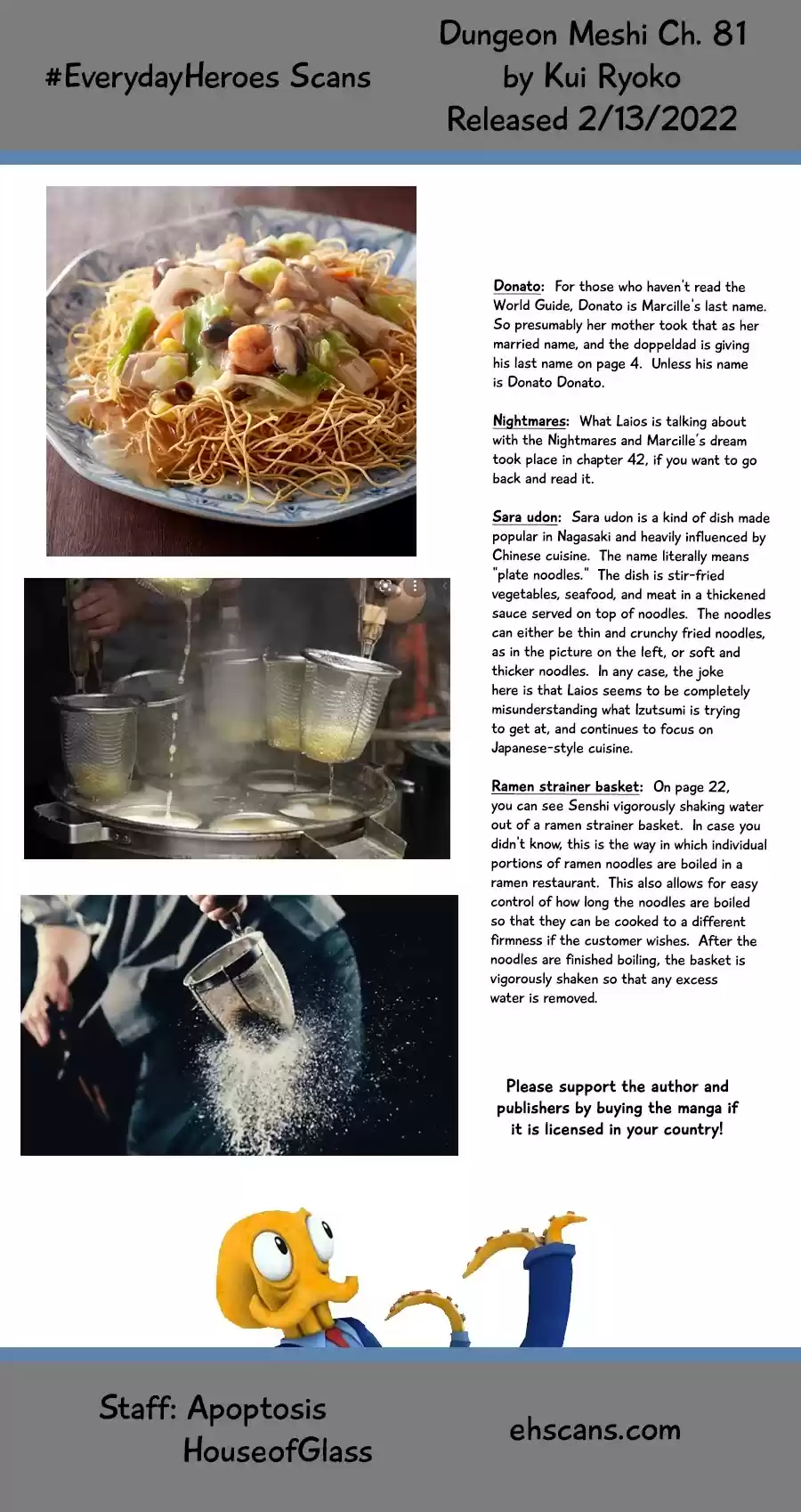 Dungeon Meshi Chapter 81