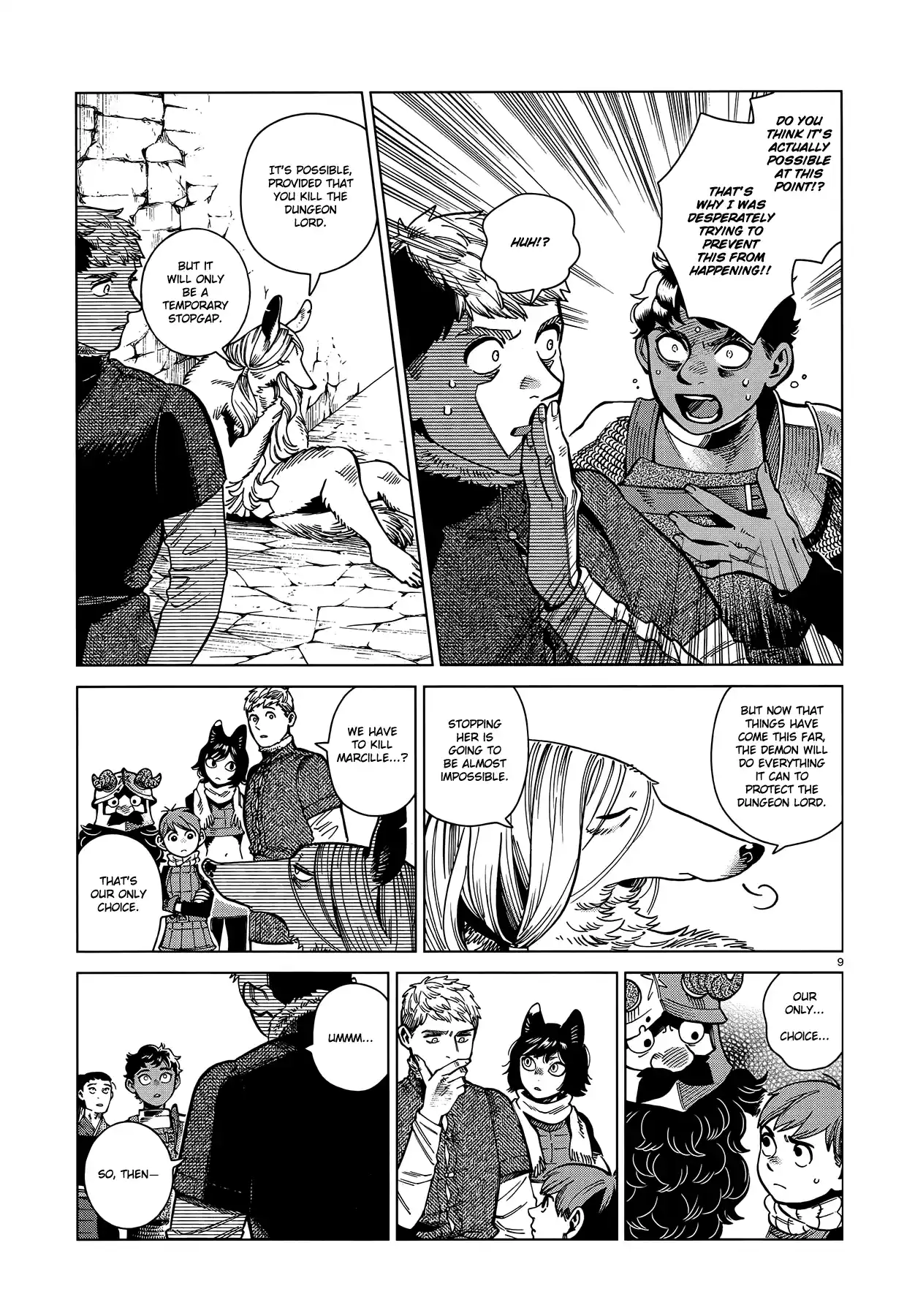 Dungeon Meshi Chapter 84
