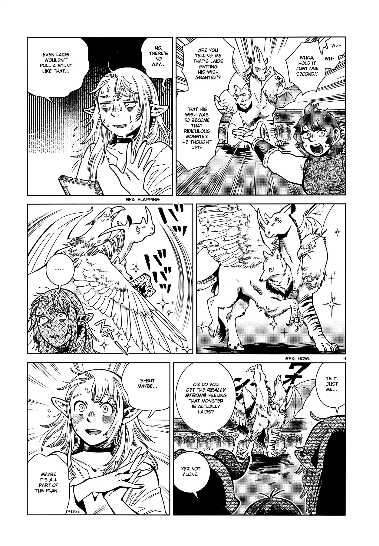 Dungeon Meshi Chapter 90