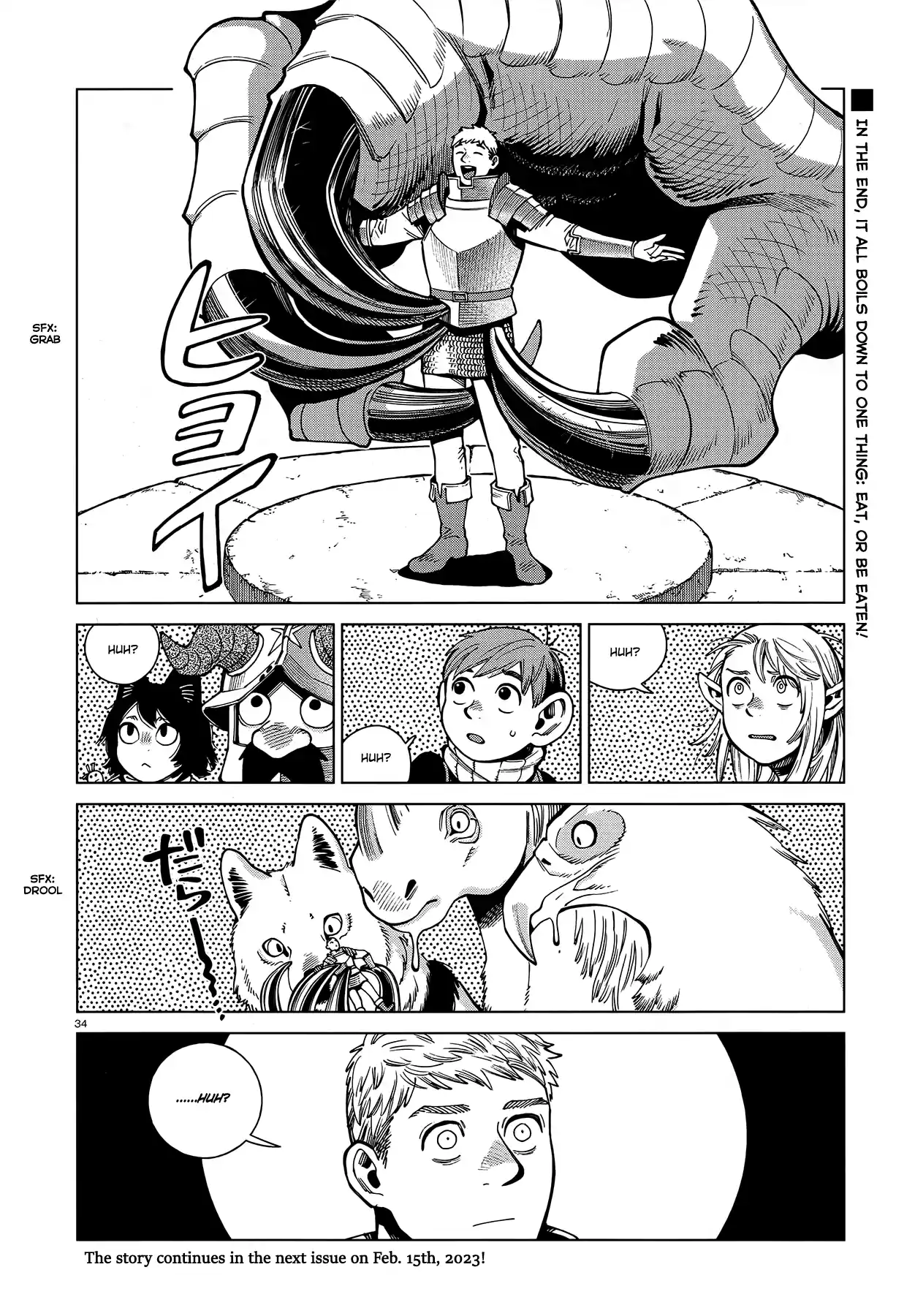 Dungeon Meshi Chapter 90