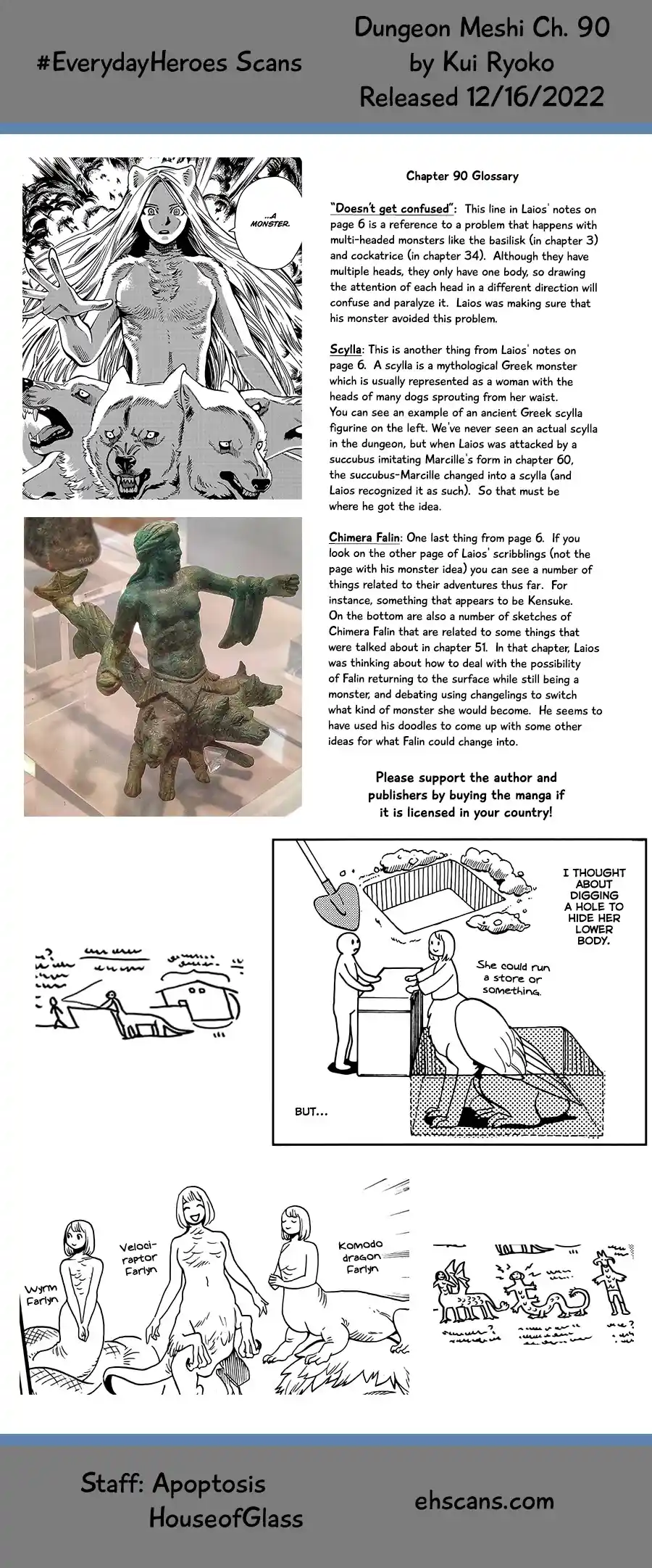 Dungeon Meshi Chapter 90