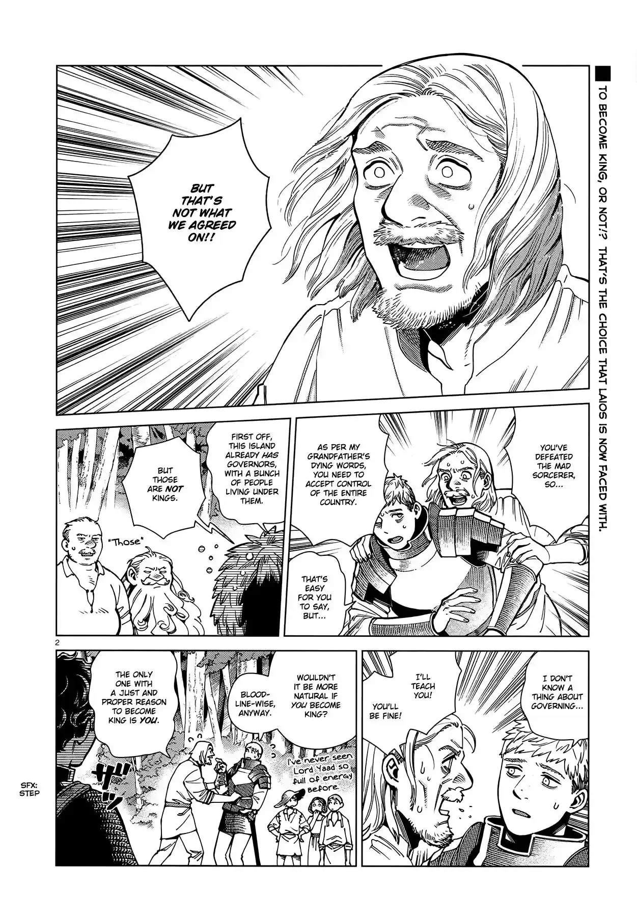 Dungeon Meshi Chapter 95