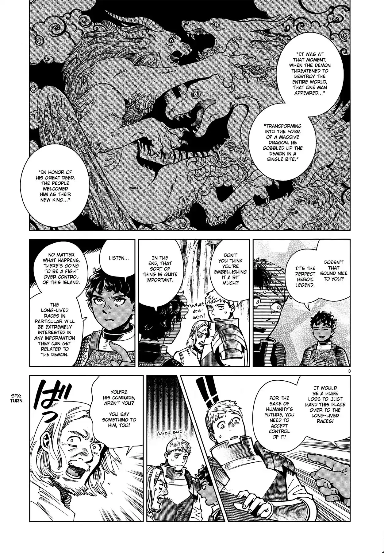 Dungeon Meshi Chapter 95