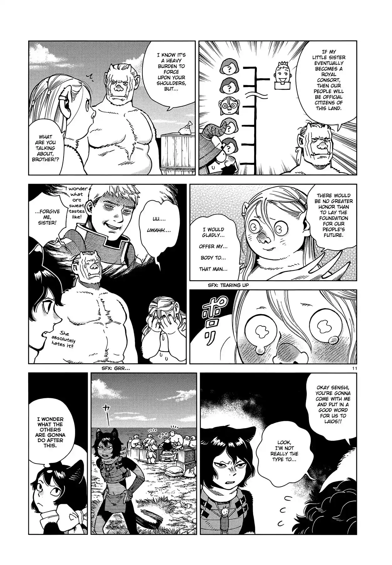 Dungeon Meshi Chapter 95
