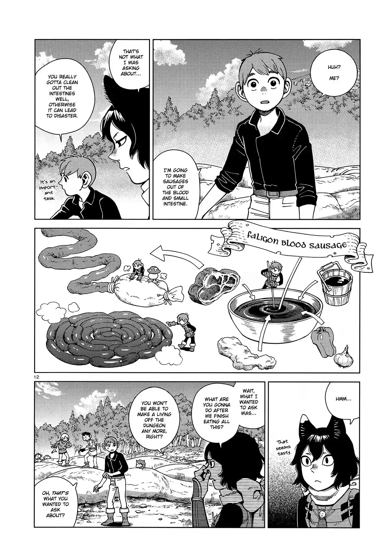 Dungeon Meshi Chapter 95