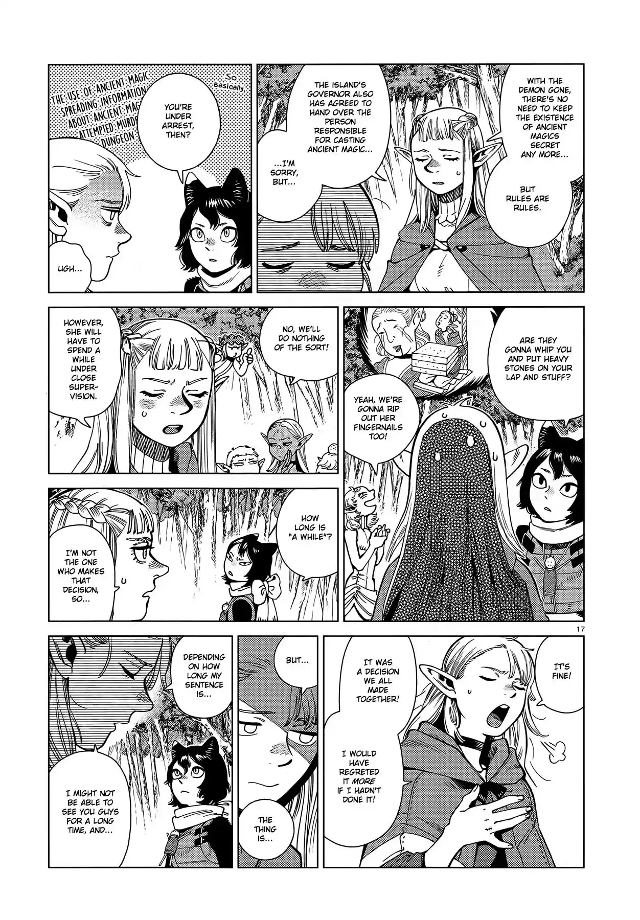 Dungeon Meshi Chapter 95