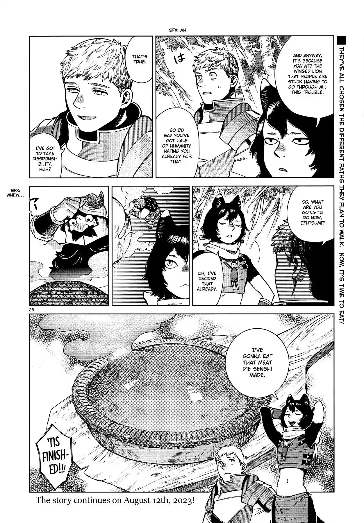 Dungeon Meshi Chapter 95