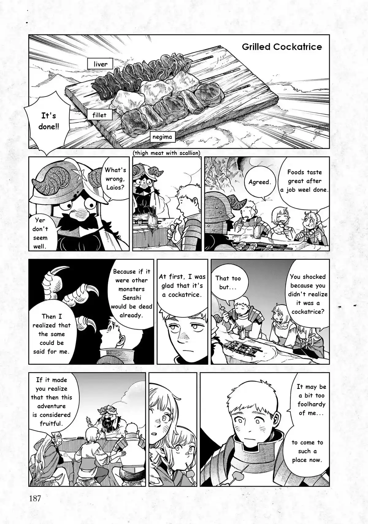 Dungeon Meshi Chapter 97.5