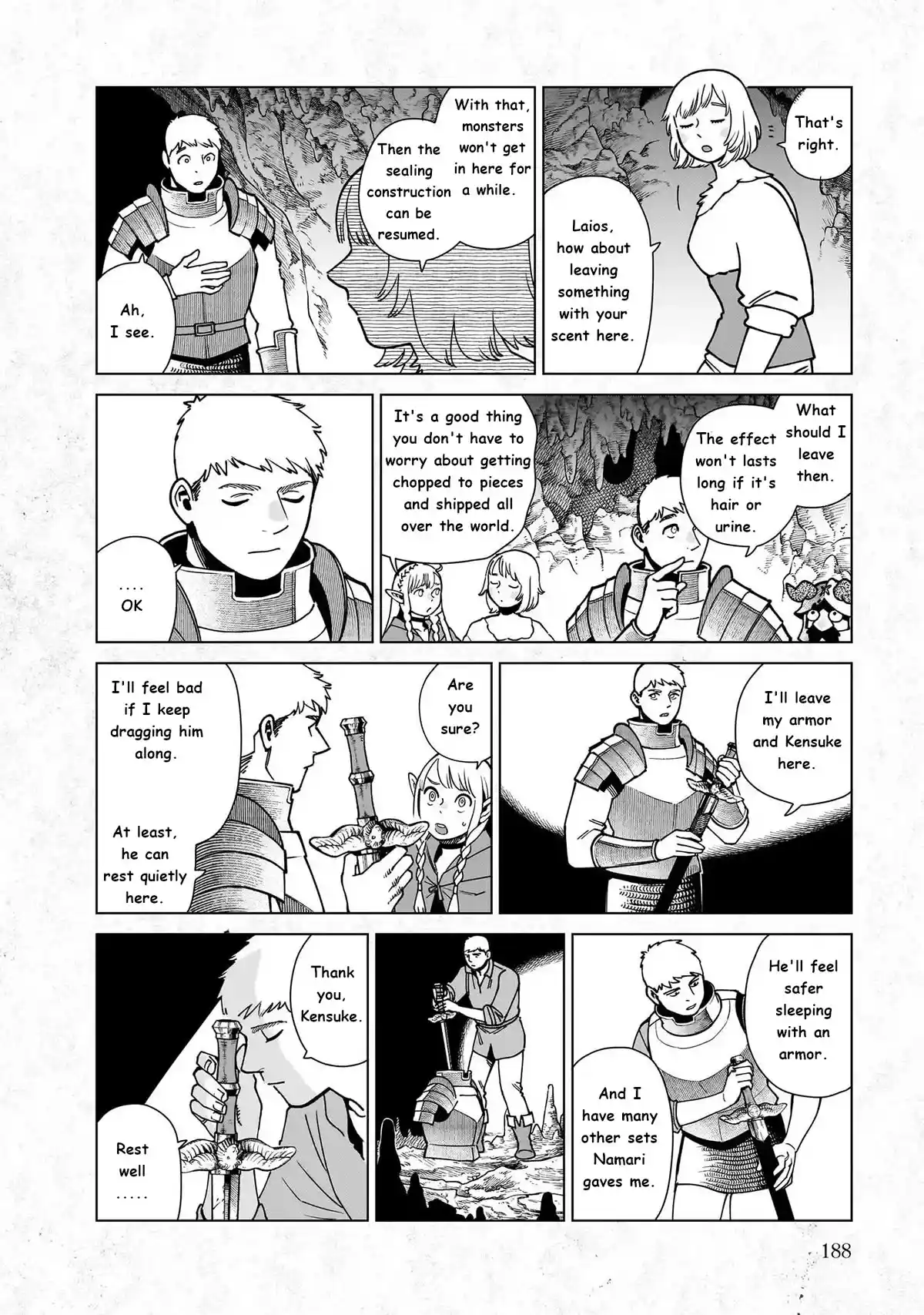 Dungeon Meshi Chapter 97.5