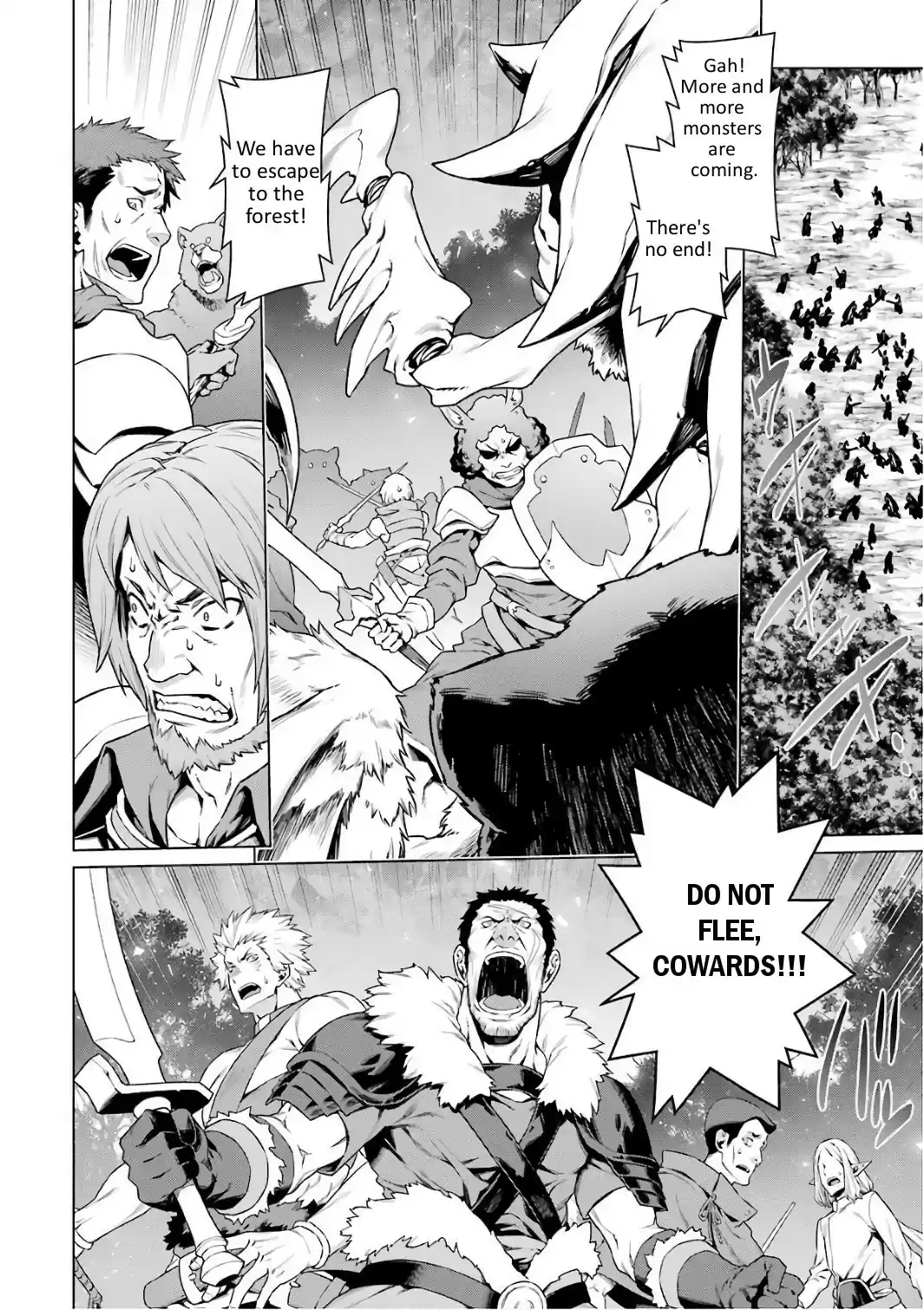 Dungeon ni Deai o Motomeru no wa Machigatte Iru Darou ka Ch. 83 Stubbornness & Companions