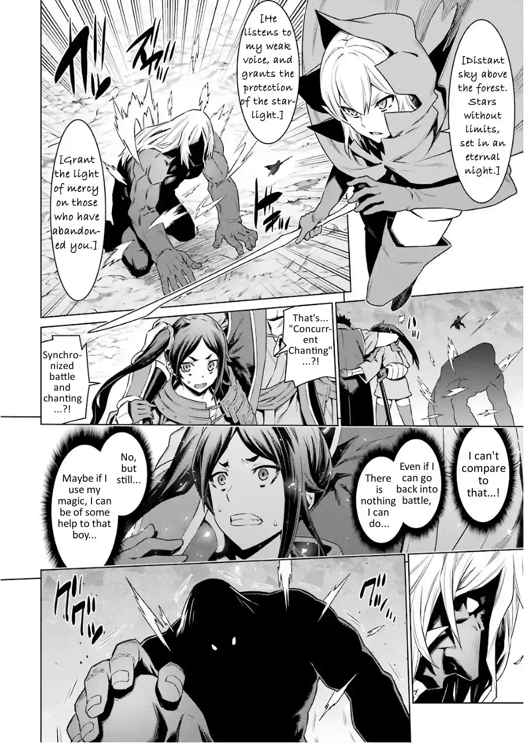 Dungeon ni Deai o Motomeru no wa Machigatte Iru Darou ka Ch. 83 Stubbornness & Companions