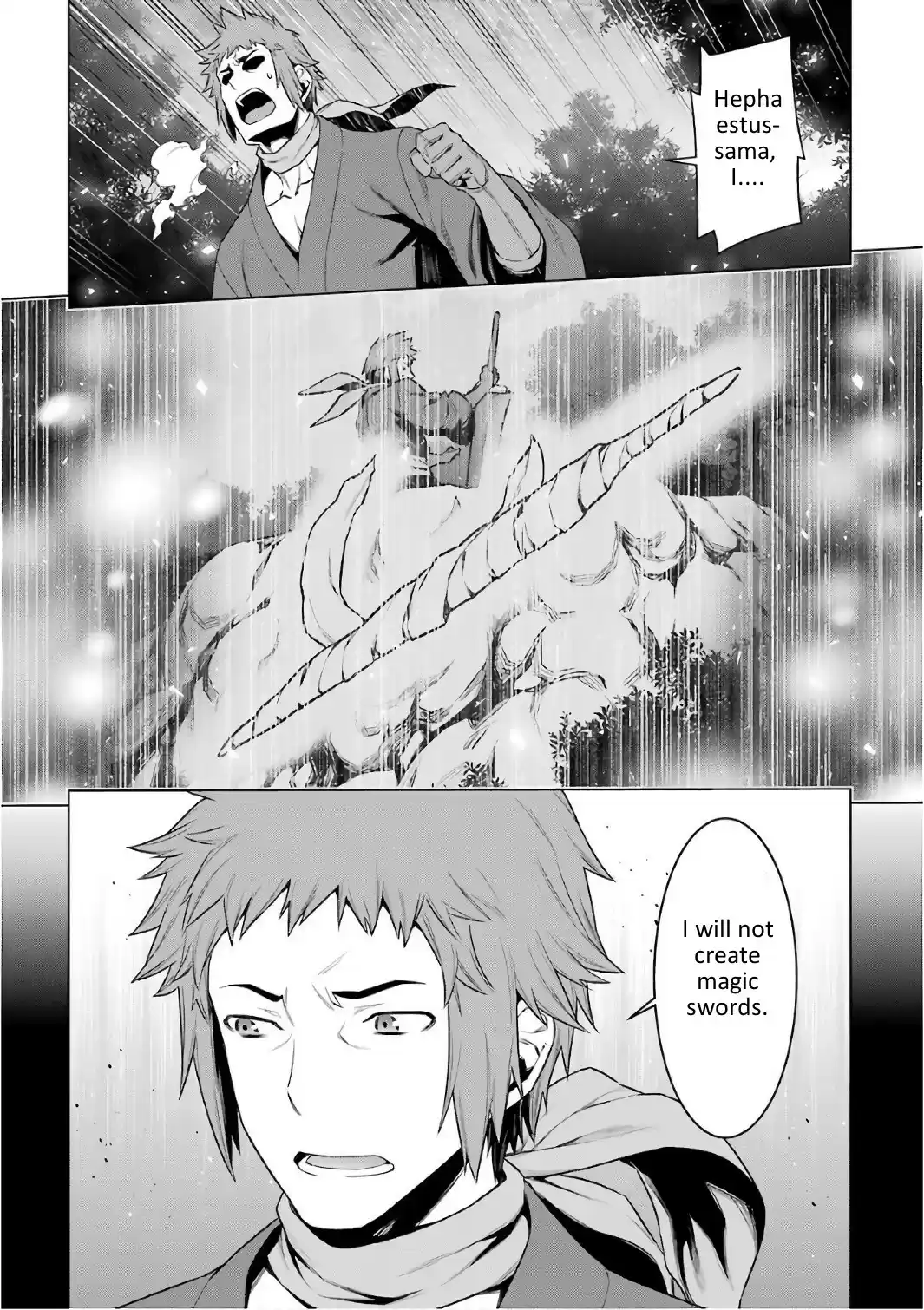 Dungeon ni Deai o Motomeru no wa Machigatte Iru Darou ka Ch. 83 Stubbornness & Companions