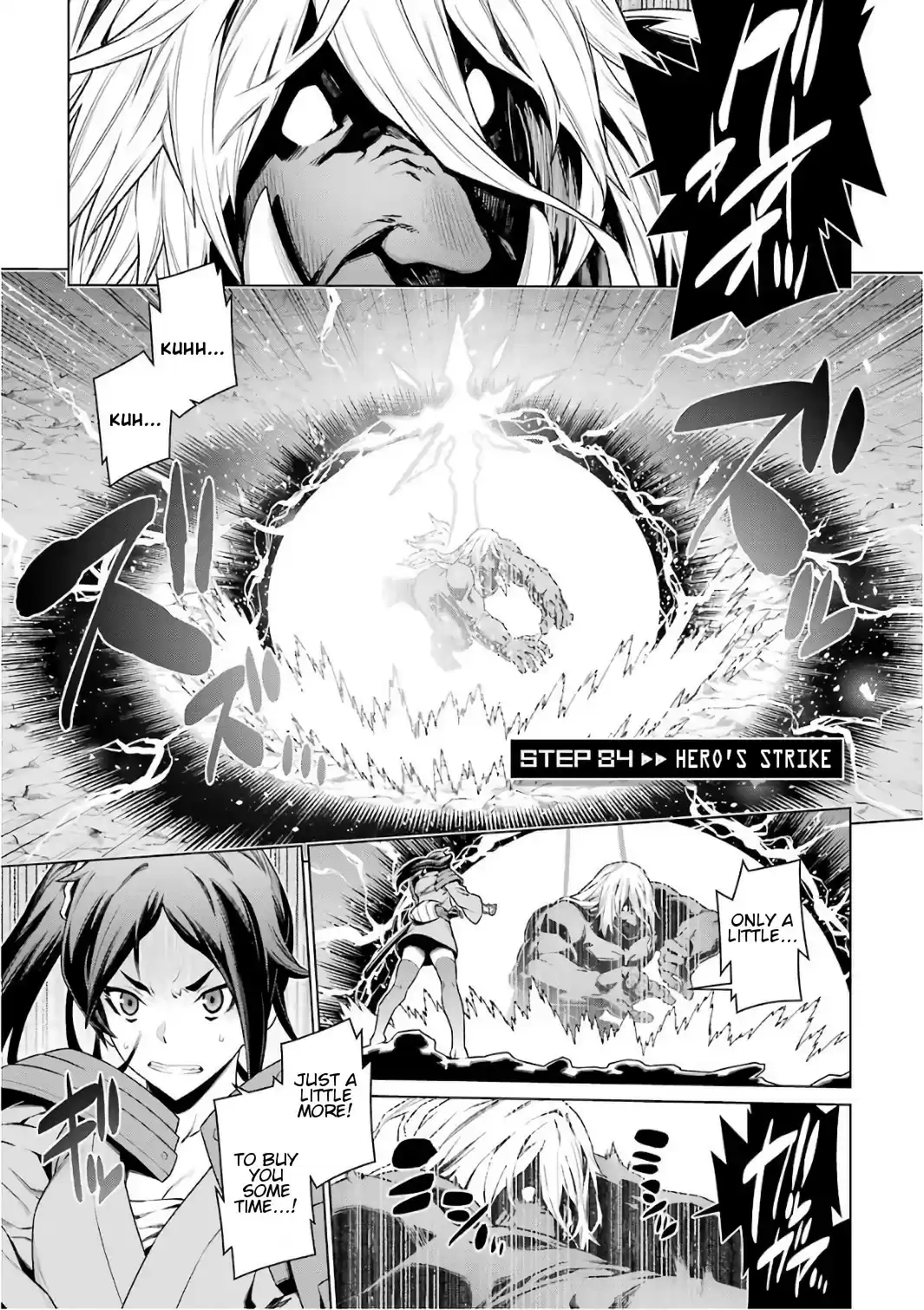 Dungeon ni Deai o Motomeru no wa Machigatte Iru Darou ka Ch. 84 The Hero's Strike